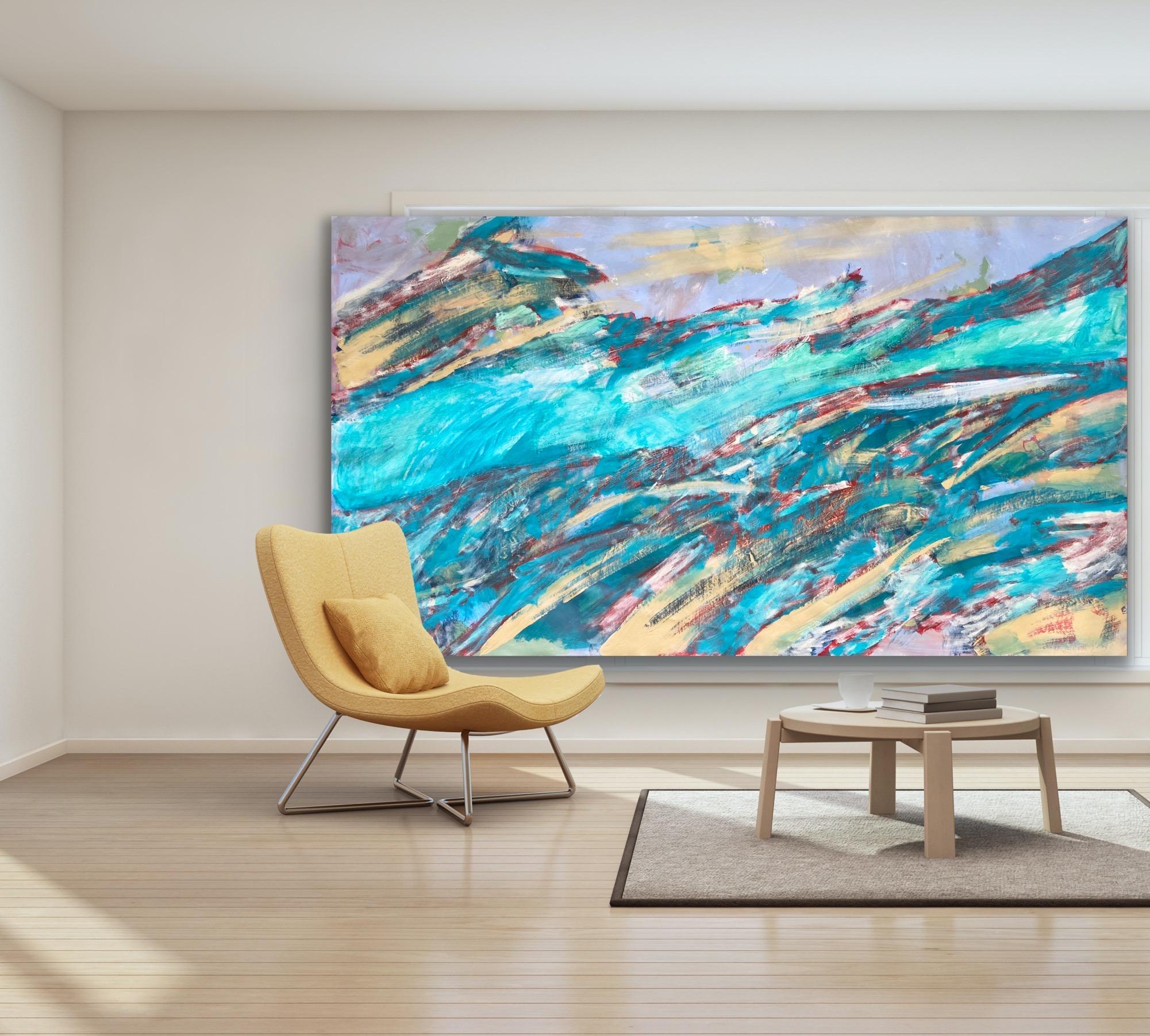 Abstrakte Landschaft im Angebot 11