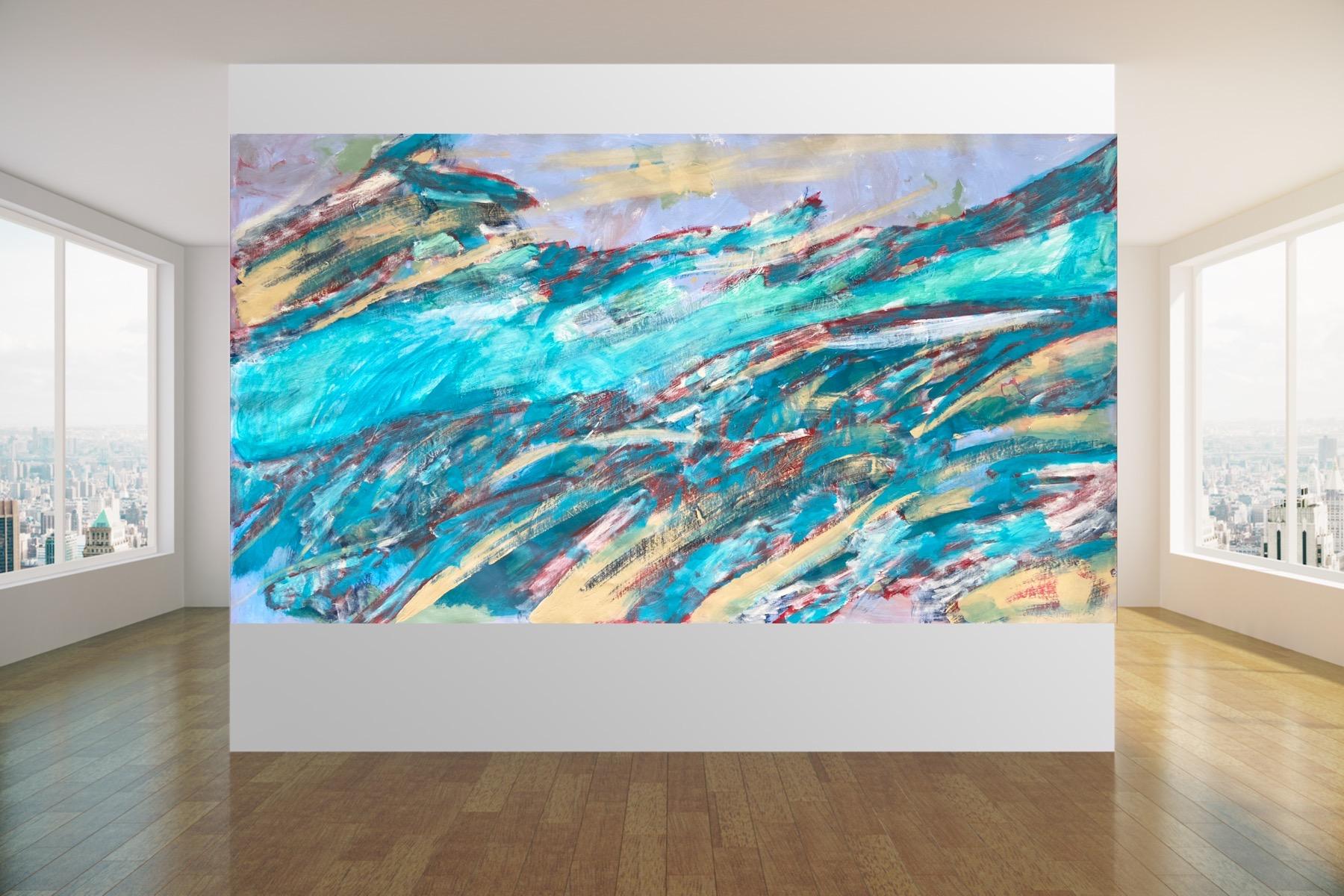 Abstrakte Landschaft im Angebot 14