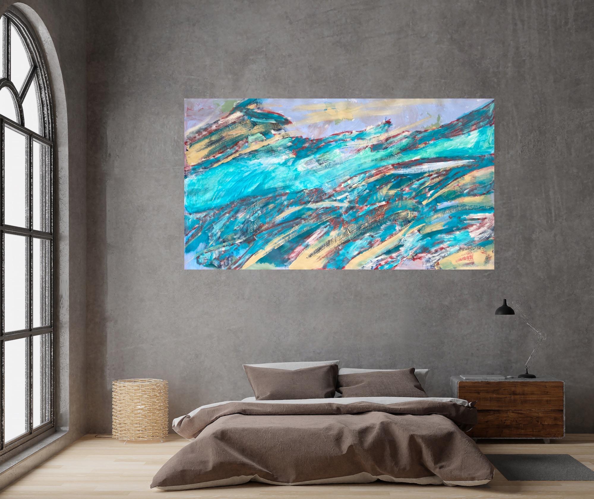 Abstrakte Landschaft im Angebot 15
