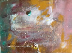 pintura abstracta oro