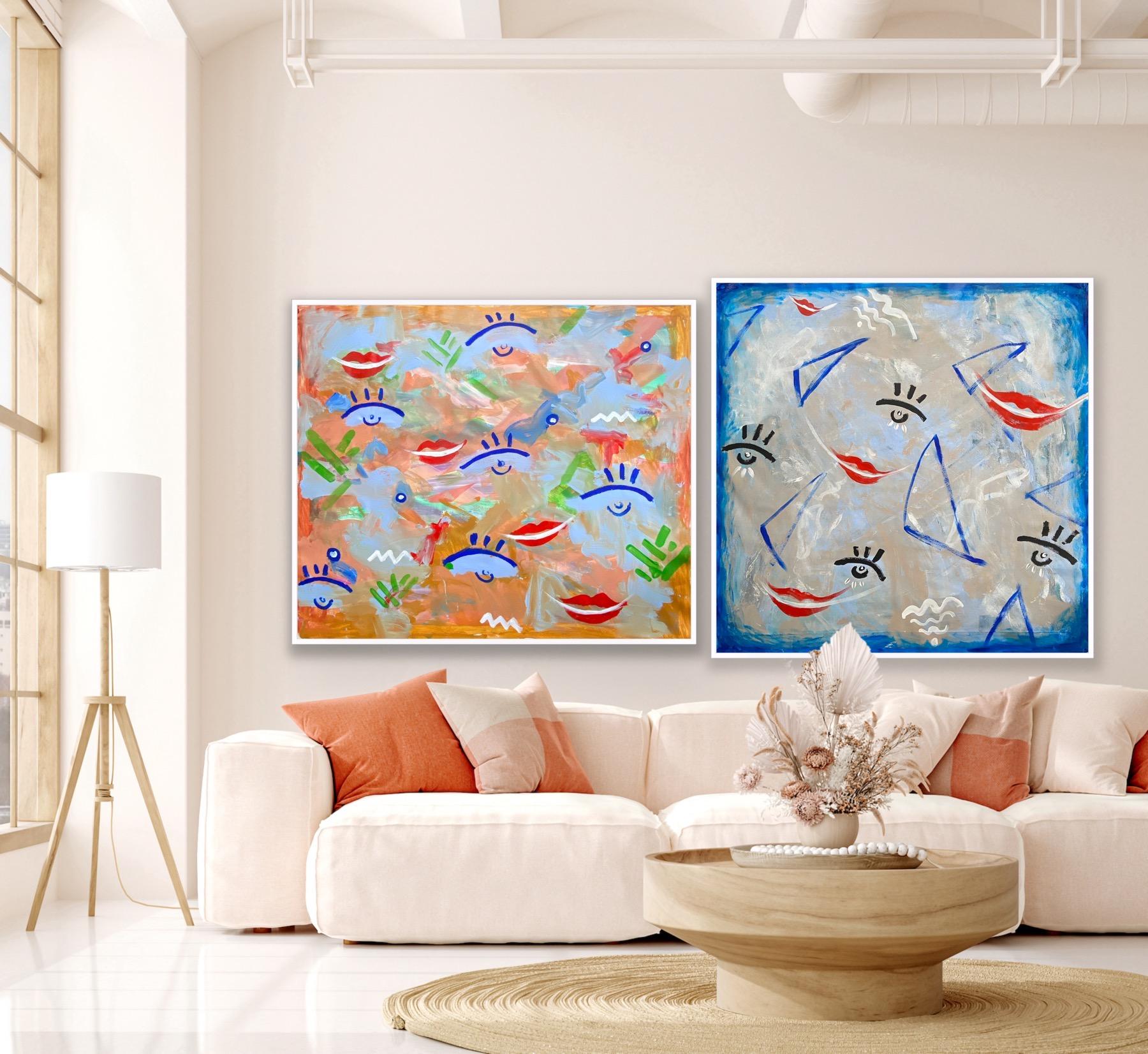 Abstract Painting di Katarina Joys - pittura astratta Armonia
