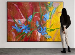 Azure Resonance, Blue Flowers