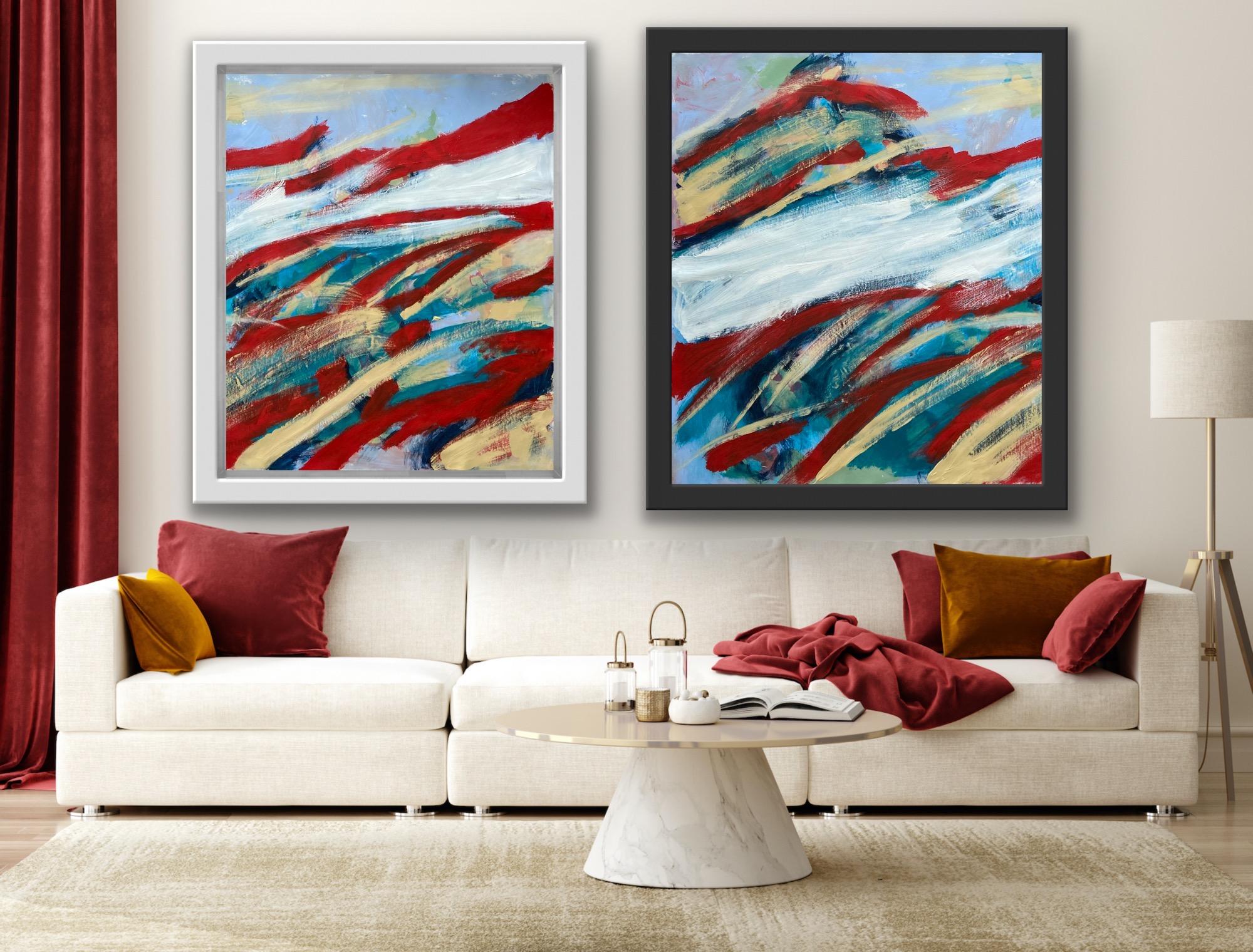 Geboren, um wild zu sein – Painting von Katarina Joys