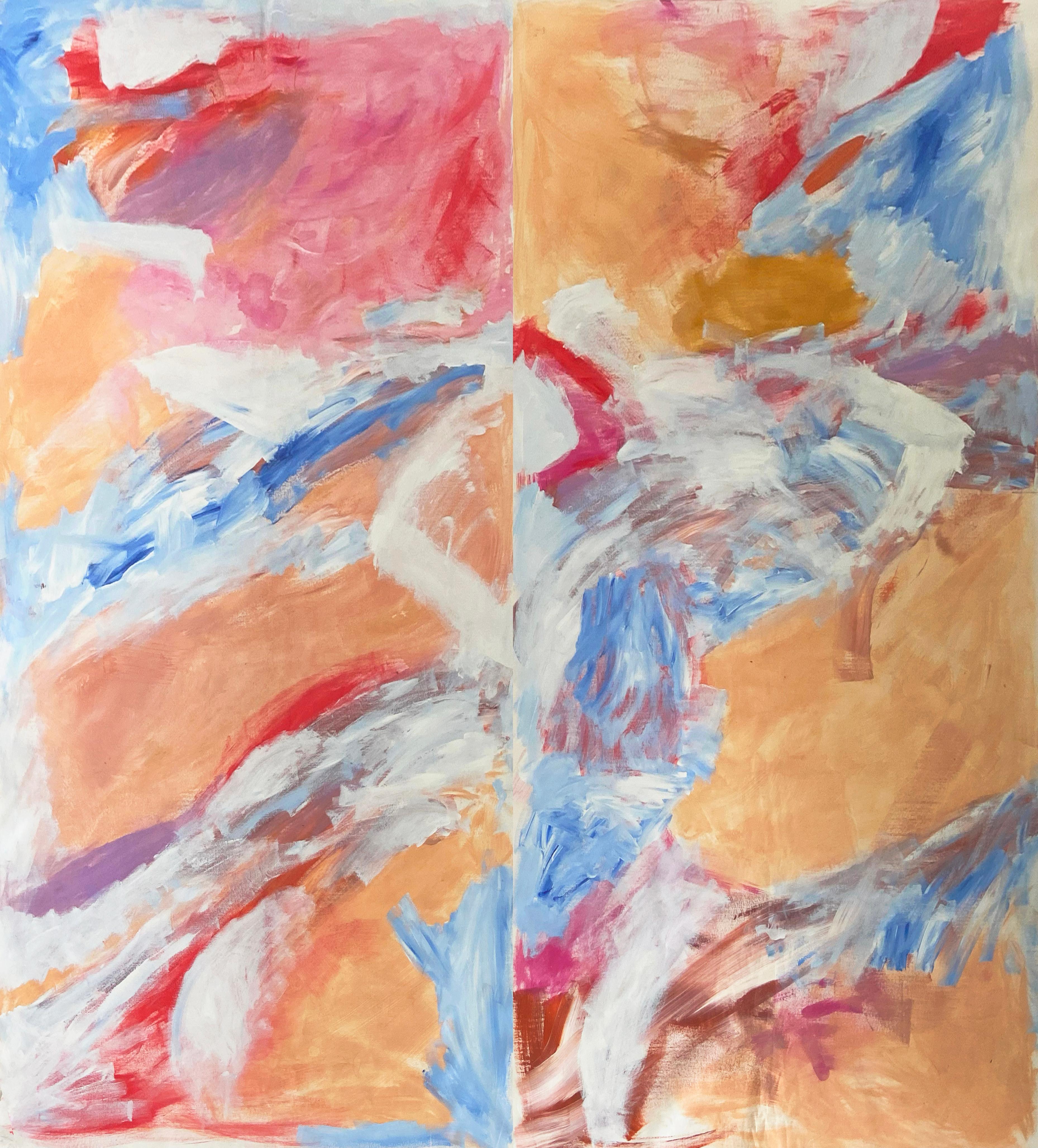 geboren um wild zu sein – Painting von Katarina Joys