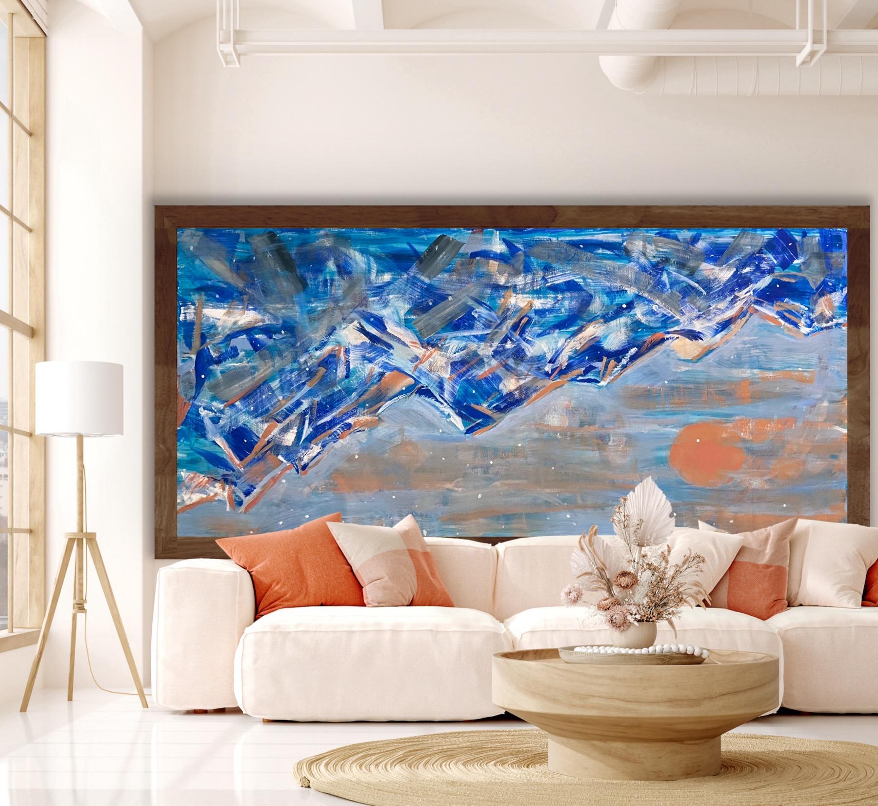 Dreams - Abstract Expressionist Painting by Katarina Joys