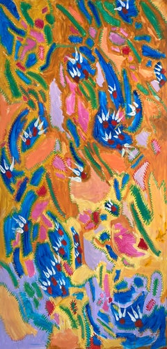 Gemälde im Stil des abstrakten Expressionismus, Acryl auf Leinwand, XXL-Format