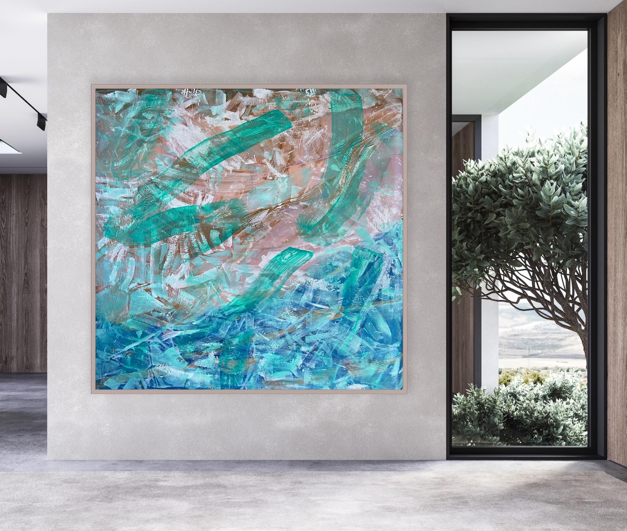 Emerald Coast - Painting by Katarina Joys