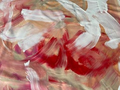 Peinture expressionniste abstraite « Eternal », huile et acrylique sur toile, format XXL