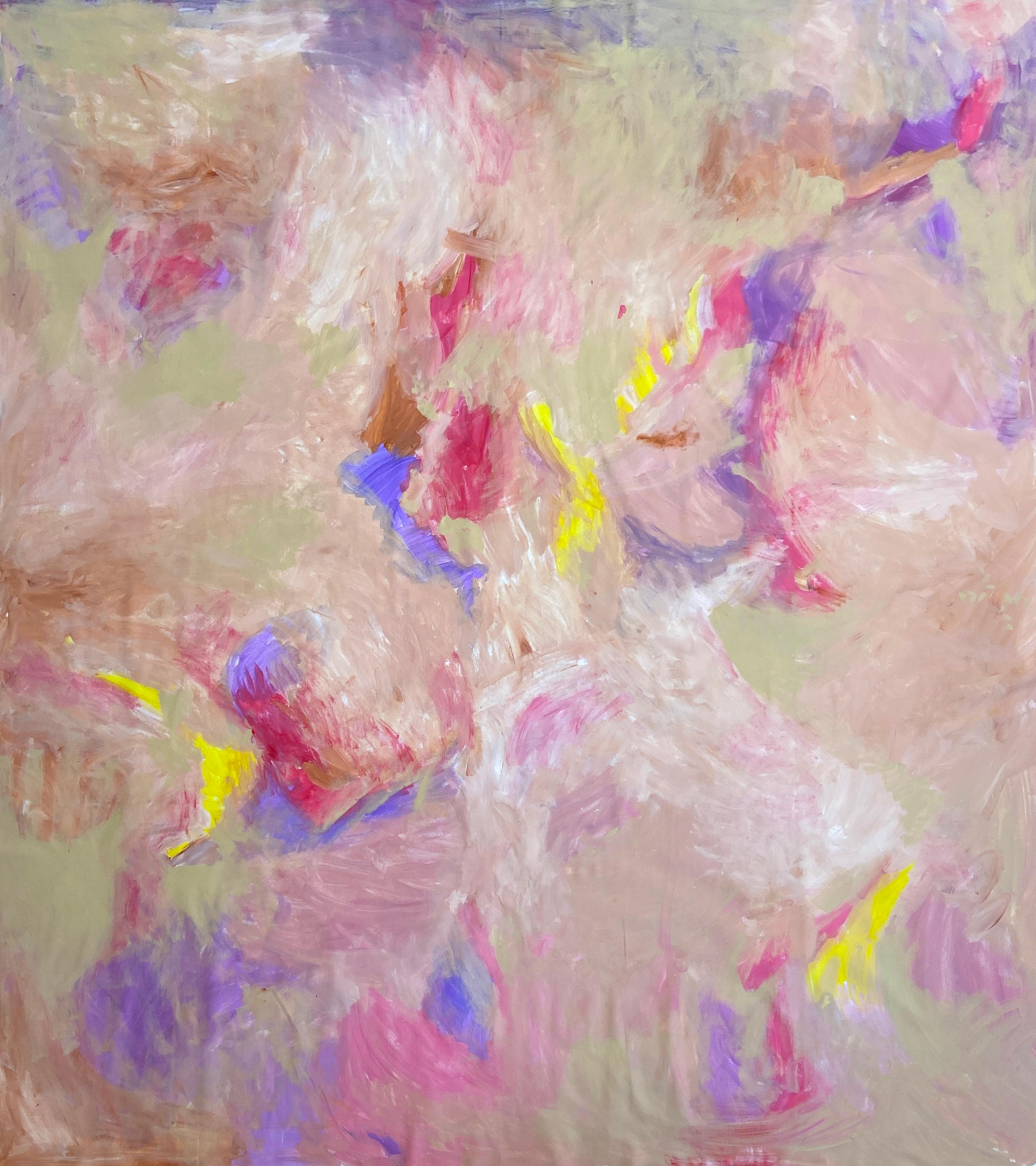 Eternity Abstract Expressionist Painting, XXL Oil & Acrylic on Canvas