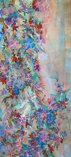 Floral fantasy, jungle, exotic flowers