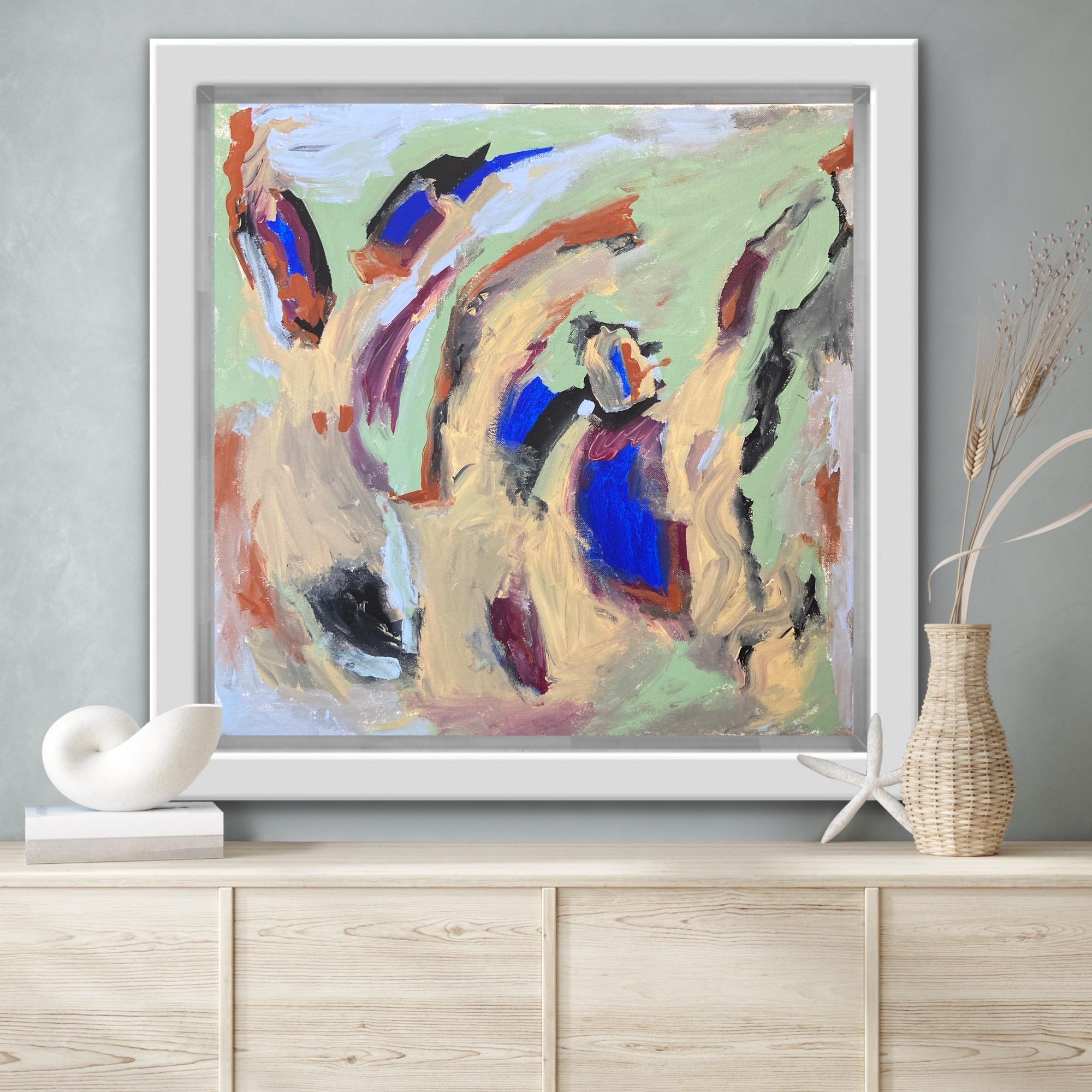 Square Abstract Paintings