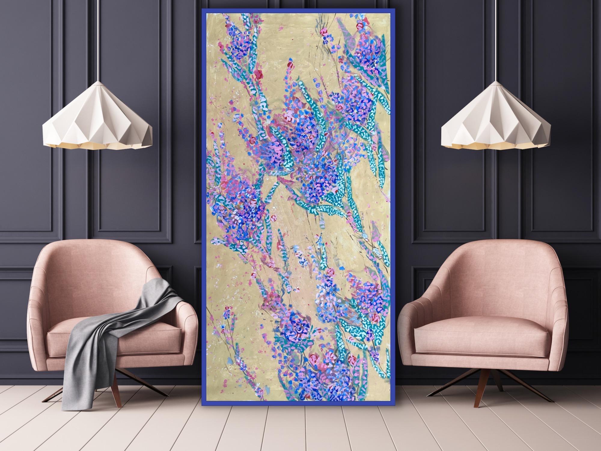 100x194cm (105x198 cm in Originalgröße)
Originalgemälde auf Leinwand
handsigniert
Einzigartig



 gerollt verschickt, nicht gerahmt

Katarinas Werke befinden sich in Privatsammlungen in Luxemburg, Kopenhagen, Palm Springs, Australien und