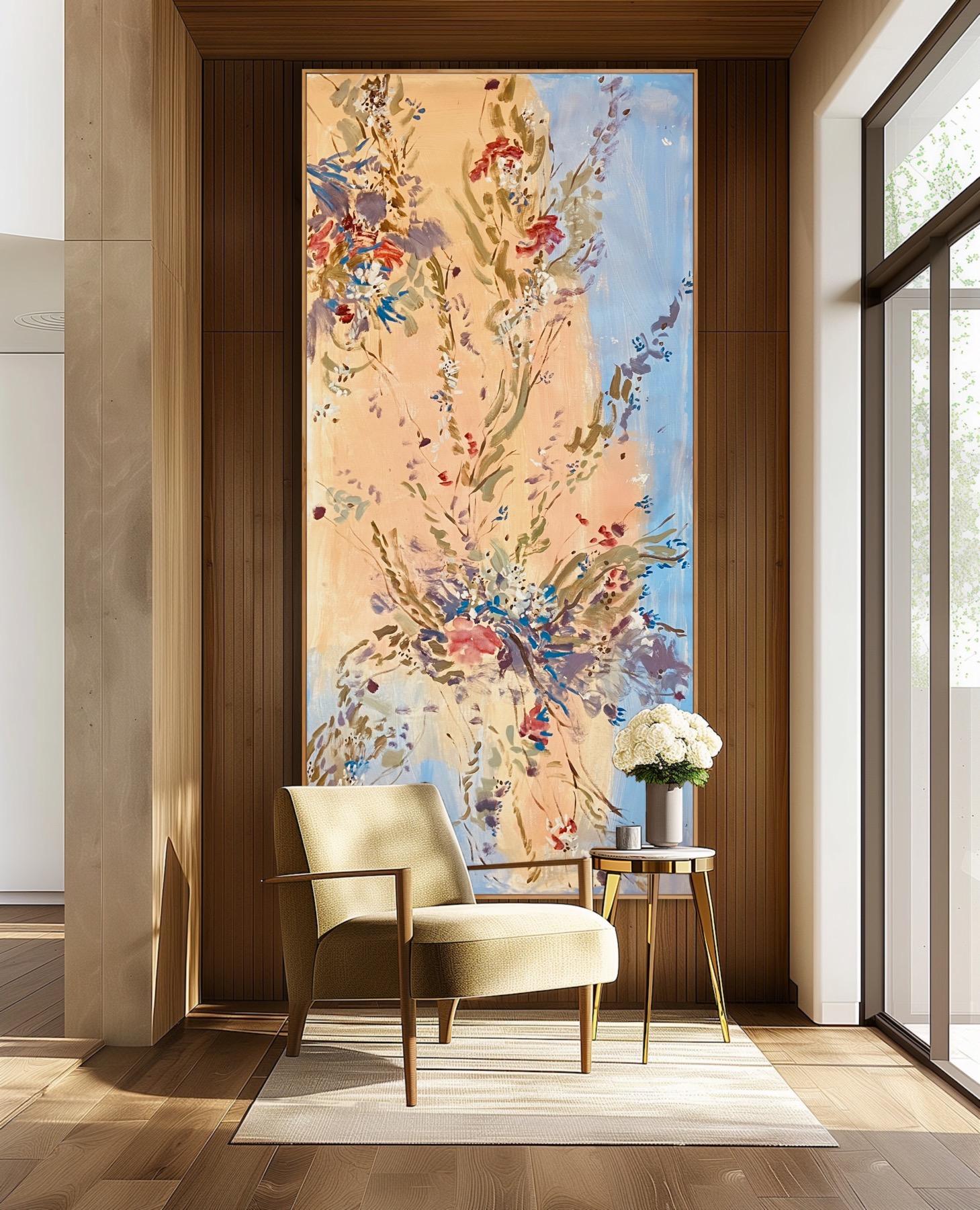
Eventuali oneri doganali/tasse SONO INCLUSI nel prezzo finale concordato.

fiori astratti

acrilico, olio su tela
unico nel suo genere


Misura intera 108x192cm
il dipinto sarà spedito arrotolato
senza barelle.



