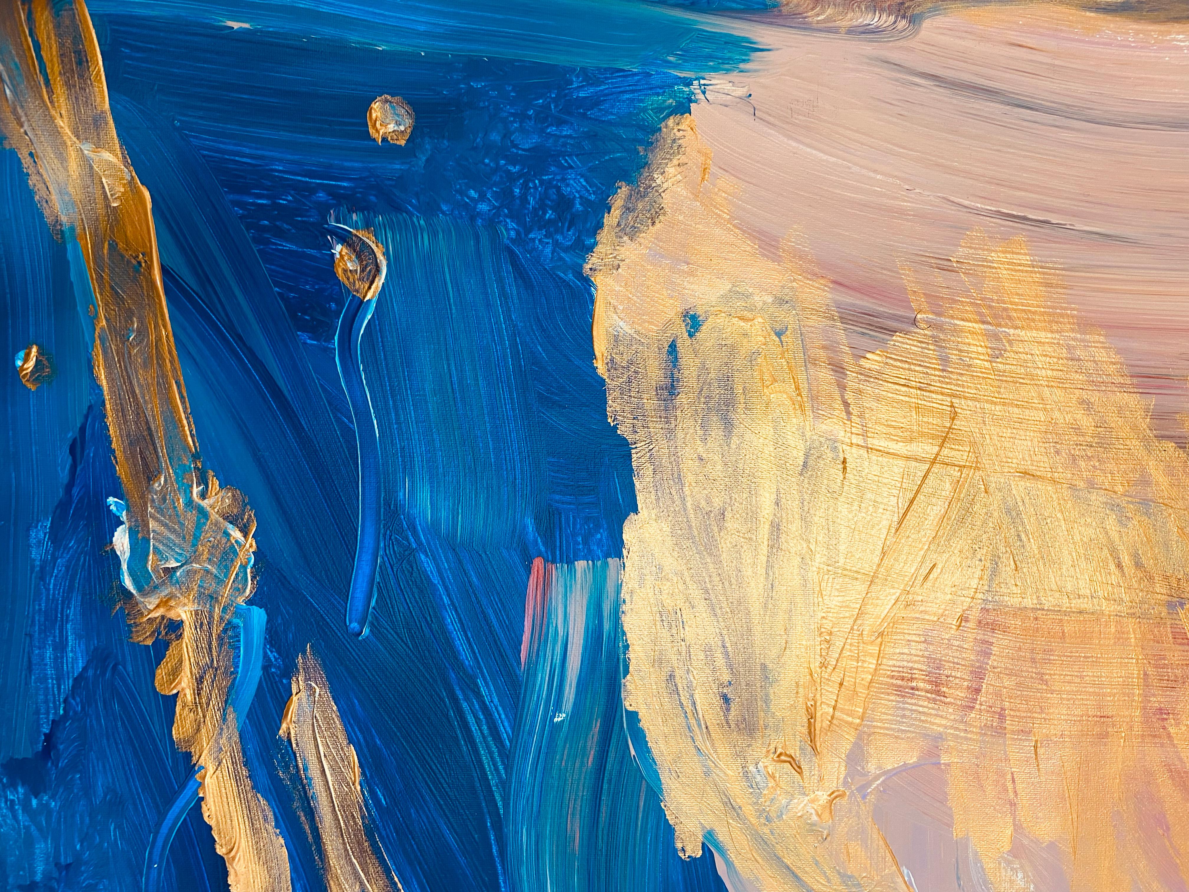 Startseite (Grau), Abstract Painting, von Katarina Joys