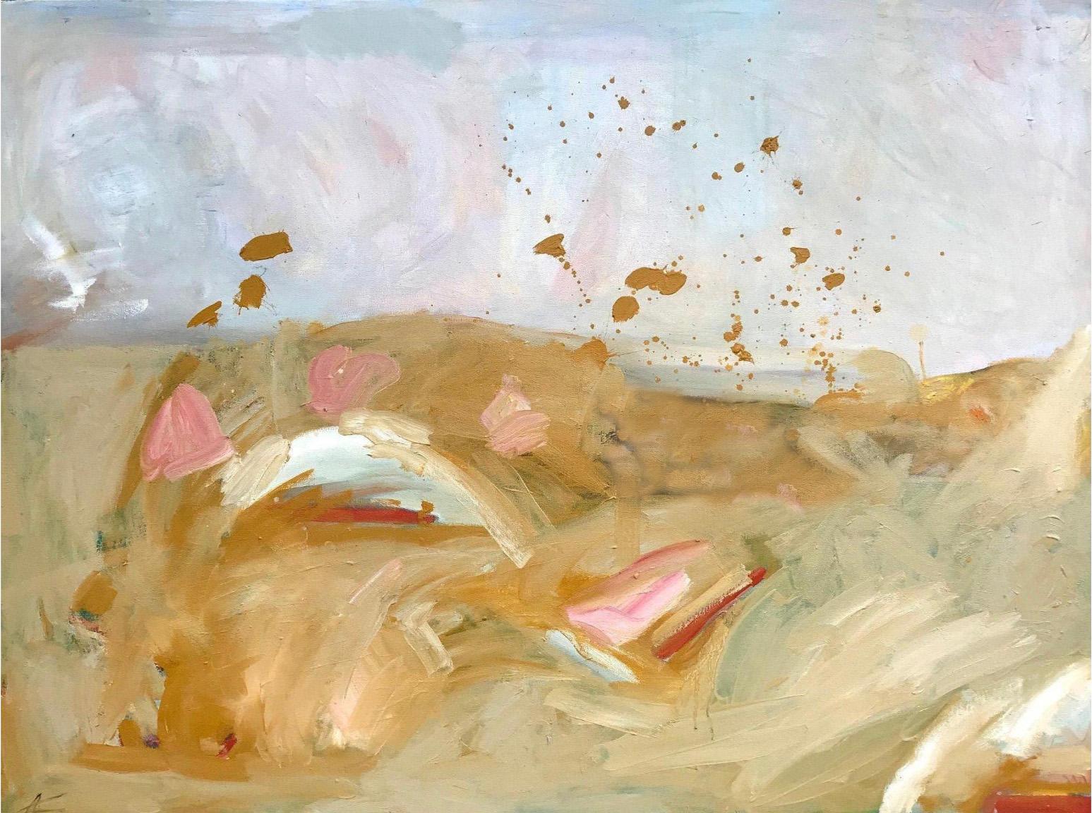 Katarina Joys Abstract Painting - Honey