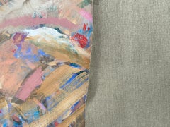 Peinture expressionniste abstraite de Kinko, huile et acrylique, XXIe siècle