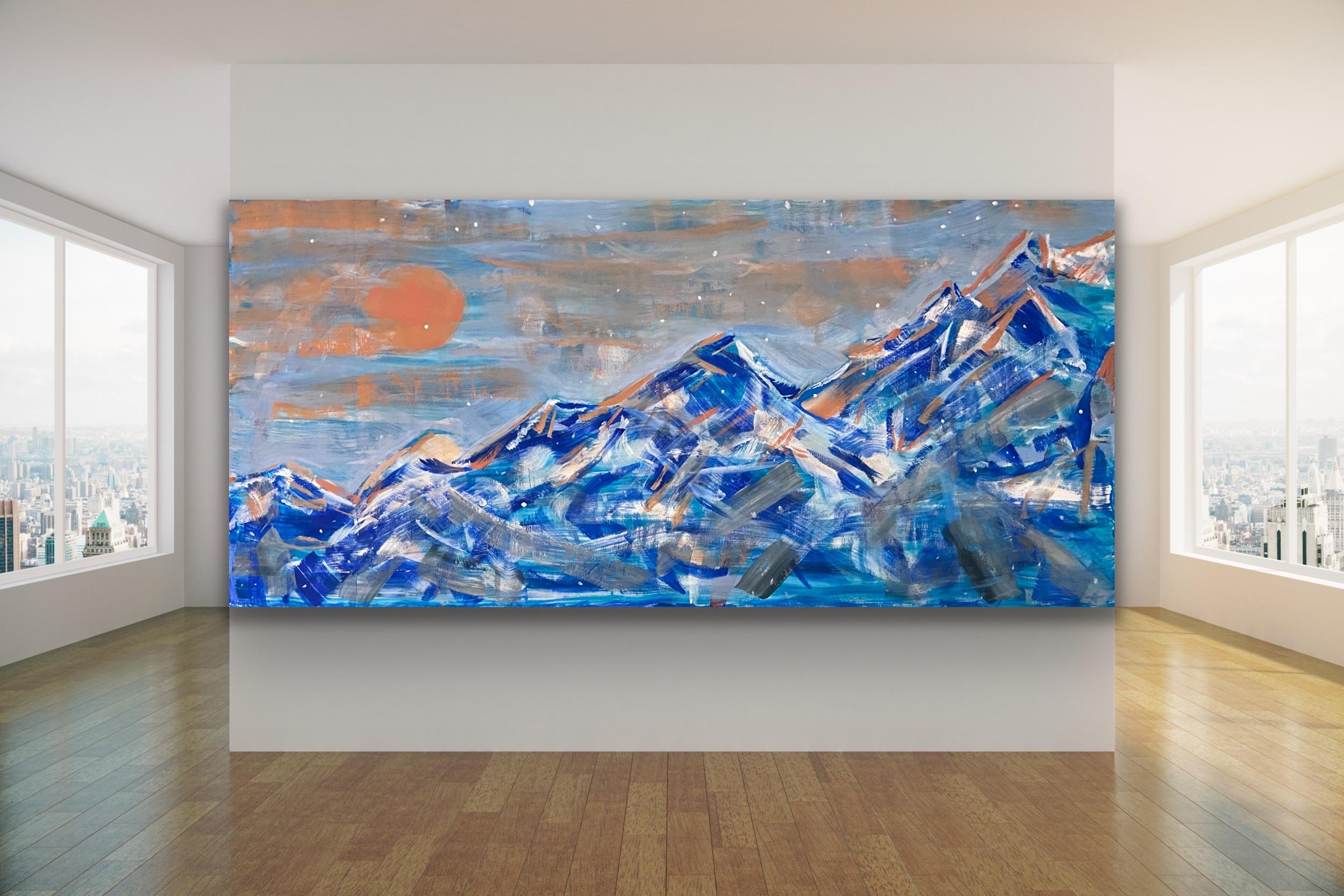 Landschaft – Painting von Katarina Joys