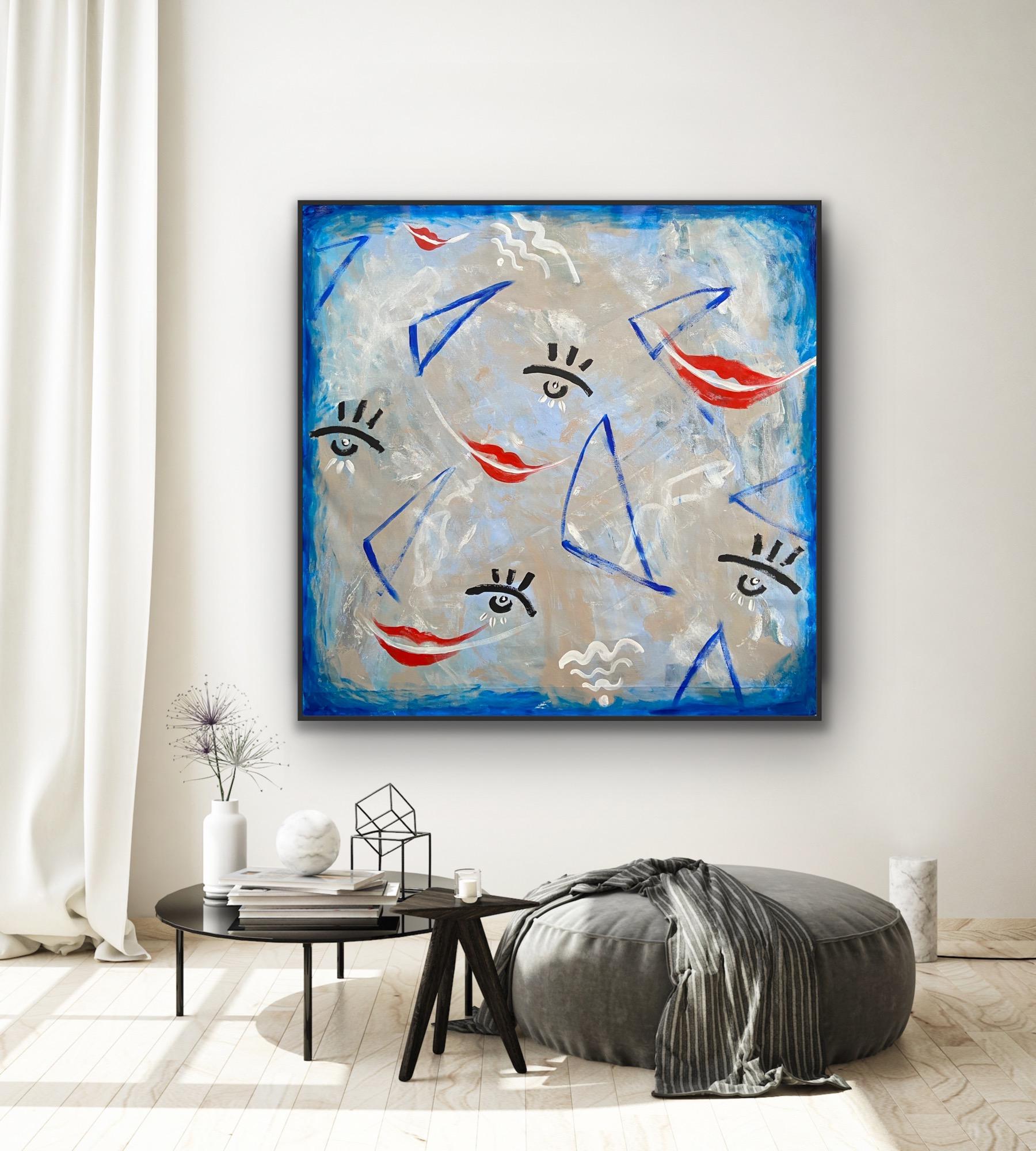 100x100cm
Originalgemälde auf Leinwand
handsigniert
Einzigartig


Die Leinwand wird gerollt geliefert, nicht gerahmt

Katarinas Werke befinden sich in Privatsammlungen in Luxemburg, Kopenhagen, Palm Springs, Australien und Deutschland.

Katarina