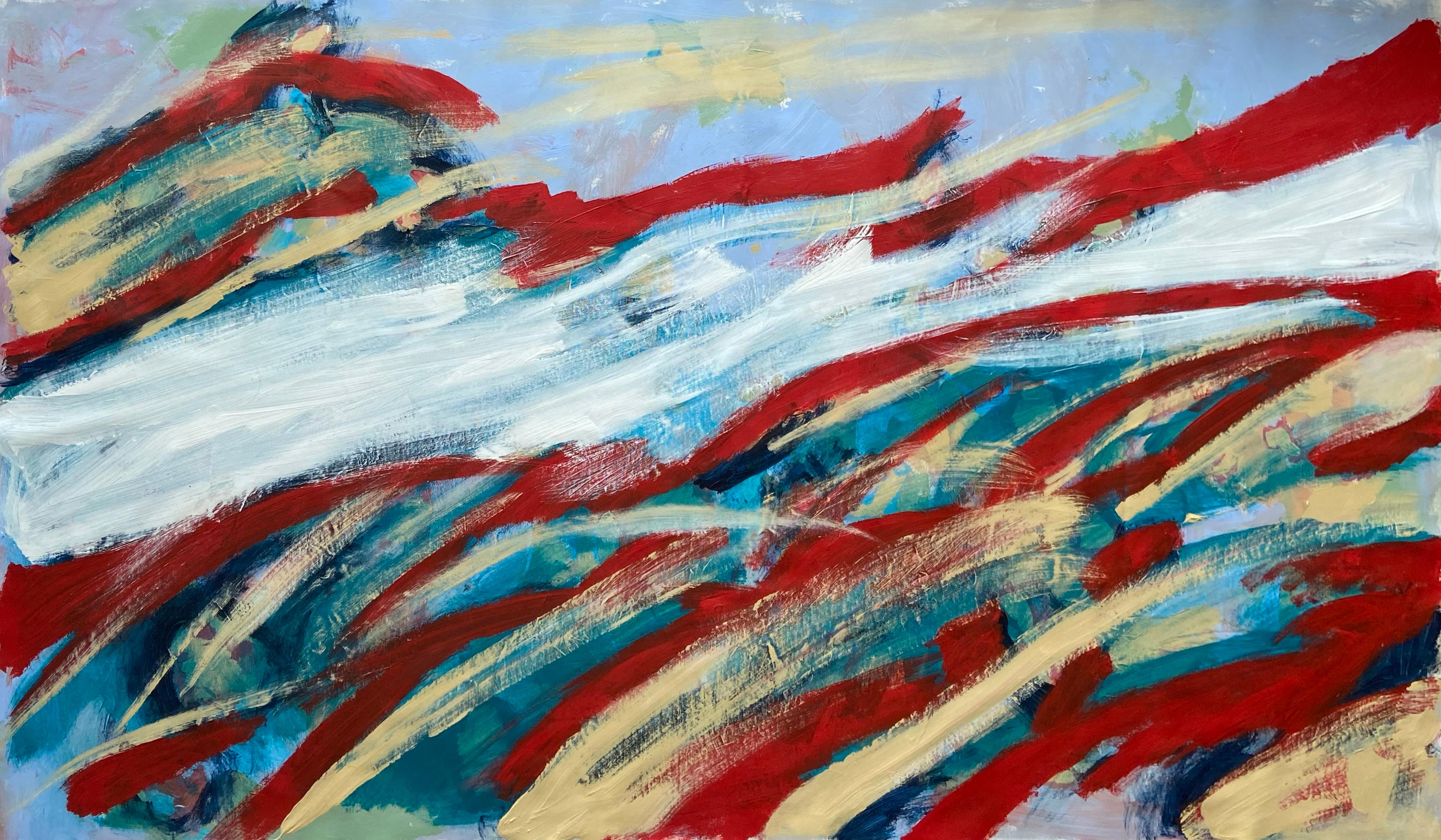 Cuerdas rojas de la suerte buena suerte - Painting de Katarina Joys