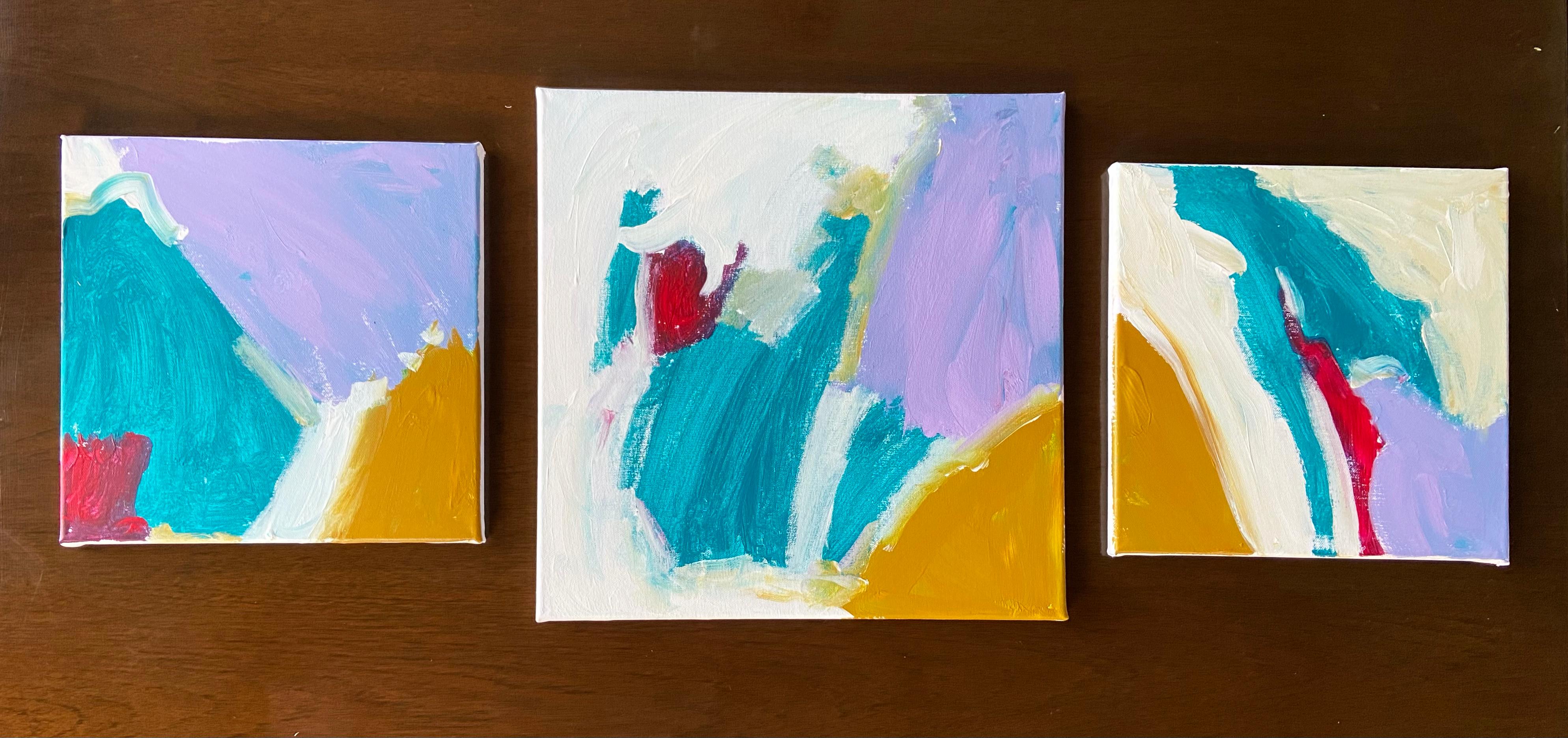 Mood, abstract painting on canvas im Angebot 1