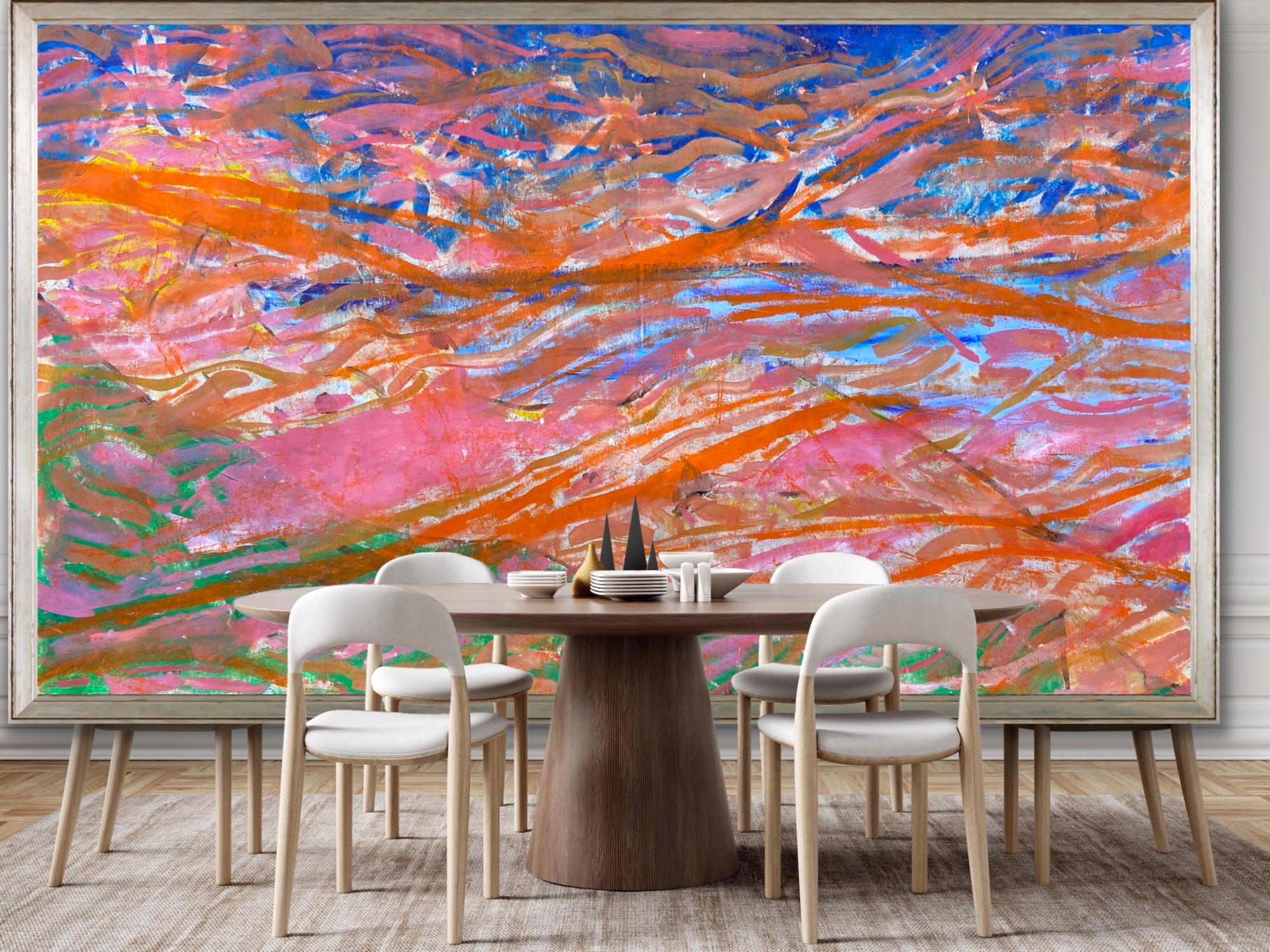 Abstract Painting Katarina Joys - paysage nu