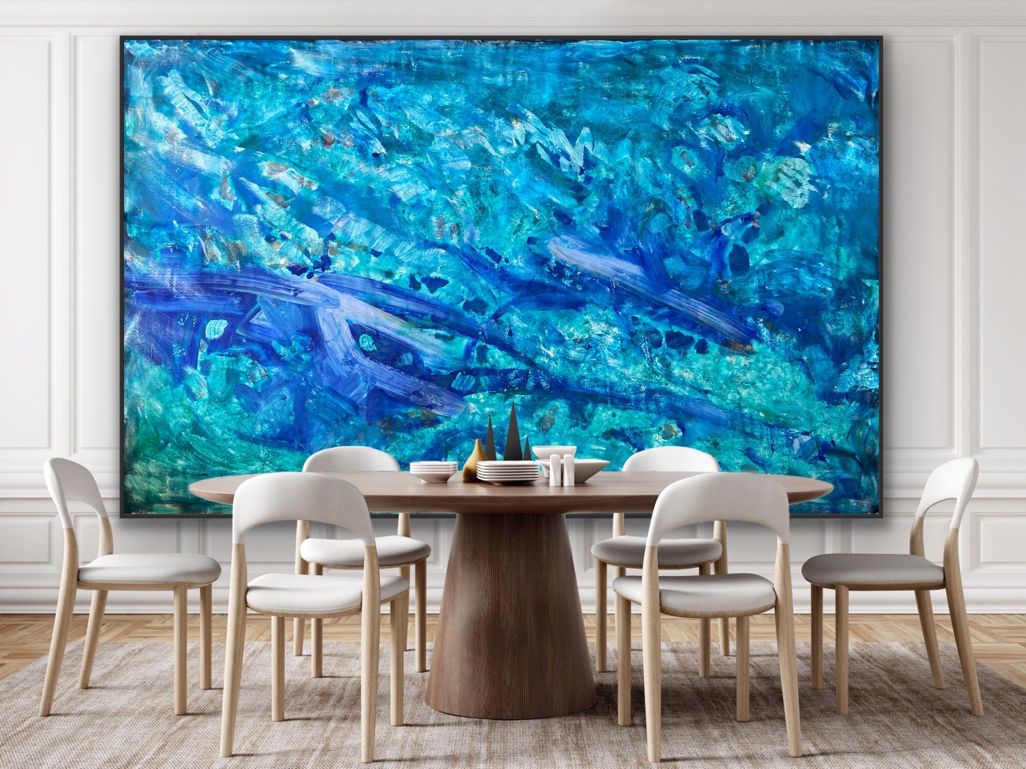 Ocean - Painting by Katarina Joys