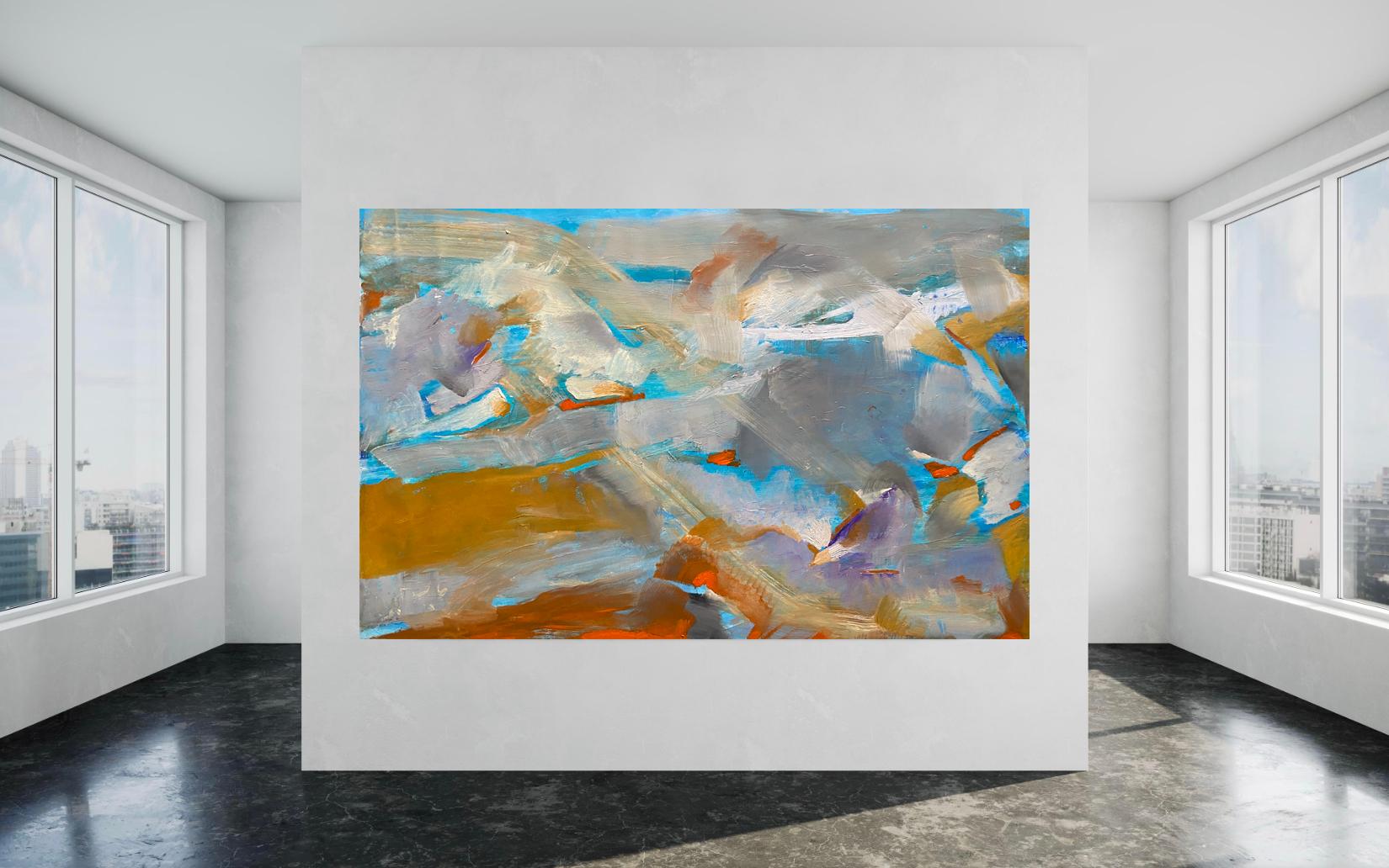 Abstract Painting Katarina Joys - Rainbow