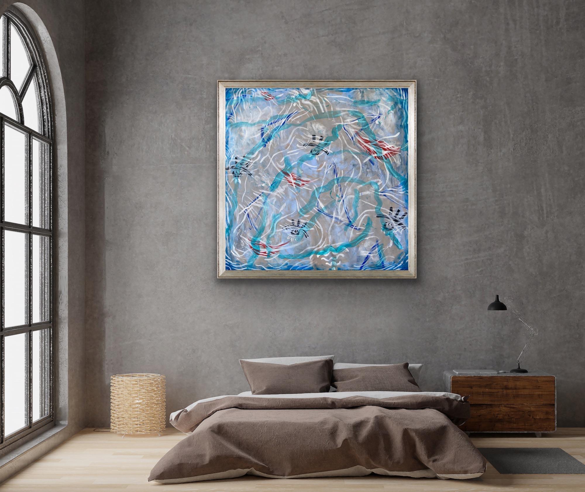 ANY custom charges/taxes etc.. ARE INCLUDED in the final price agreed.

The item is located in central London, United Kingdom.
The painting will be shipped rolled

without stretcher bars, unframed.
It is possible to ship this item stretched and