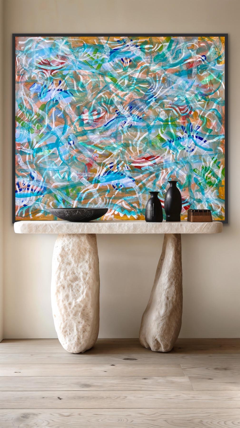 



The item is located in central London, United Kingdom.
The painting will be shipped rolled

without stretcher bars, unframed.


full size 94x108cm
90x104cm

original painting on canvas
hand signed
one-of-a-kind


Katarina's works are in private