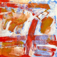 abstrait rouge