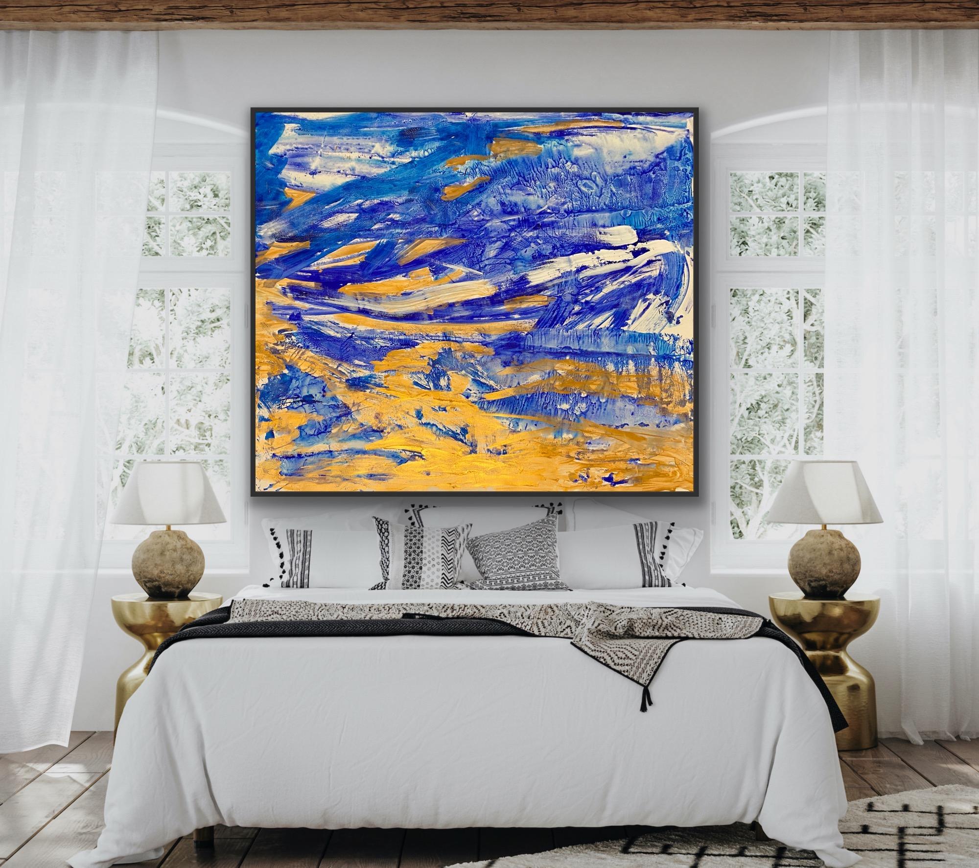 Dayspring sea landscape - Painting by Katarina Joys