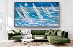 paysage  mer Voiles chanceuses
