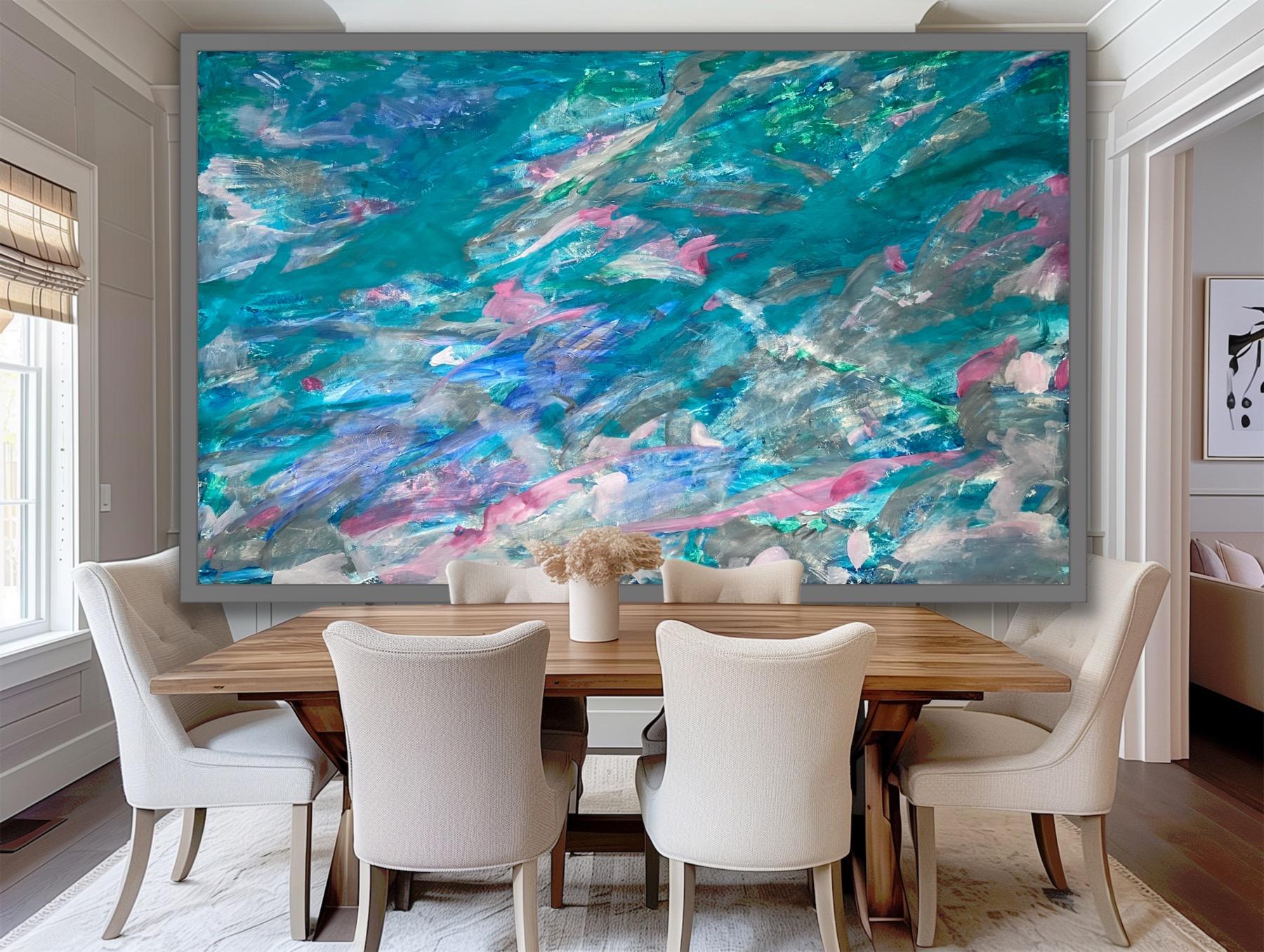 All taxes /customs charges are included in the final price agreed.

acrylic, oil on canvas
one-of-a-kind
 
Dimensions of the painting: 
100x175 (105x180cm full size)

the painting will be shipped rolled
without stretcher bars.

The canvas is