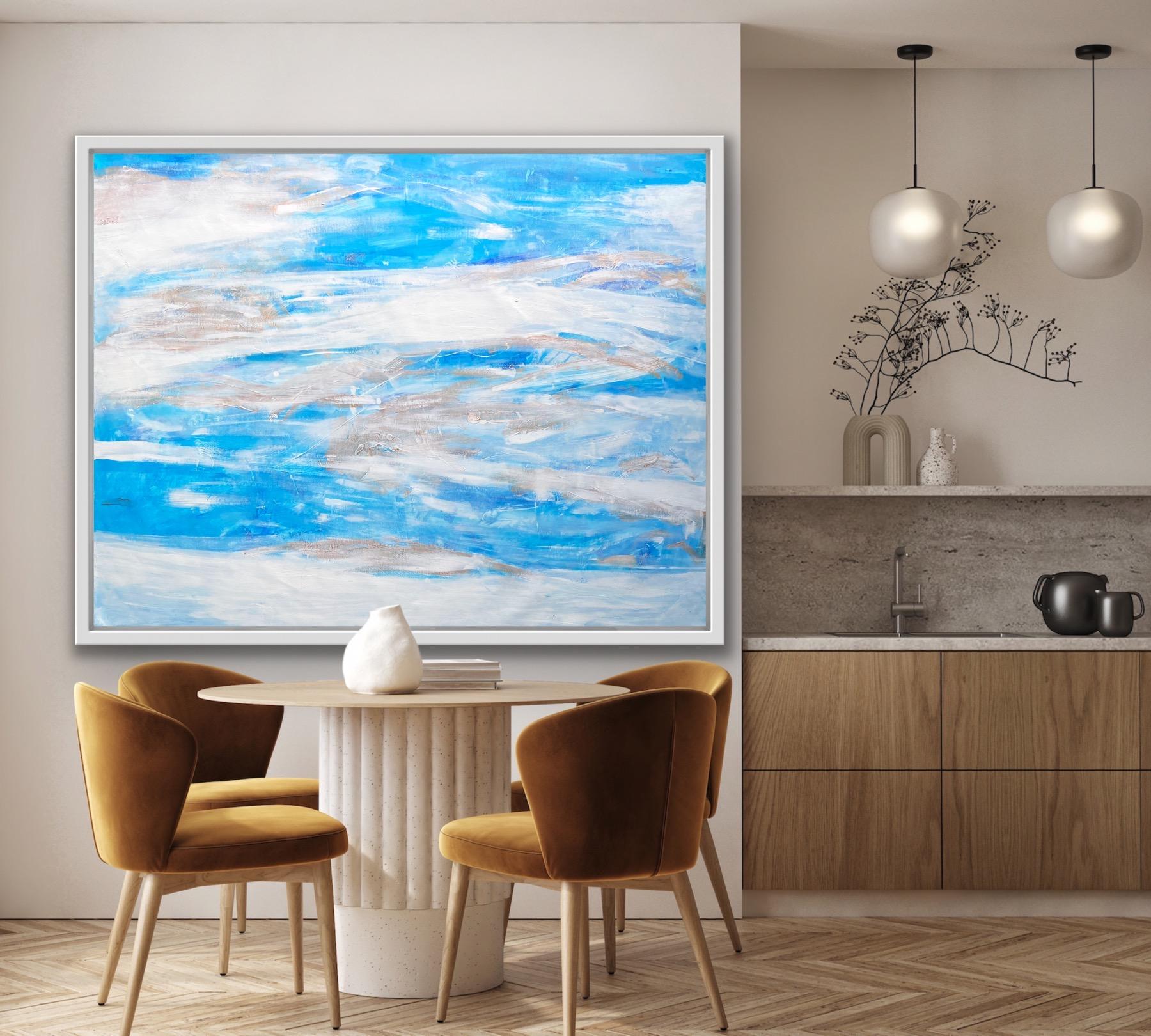Serenidad - Painting Expresionismo abstracto de Katarina Joys