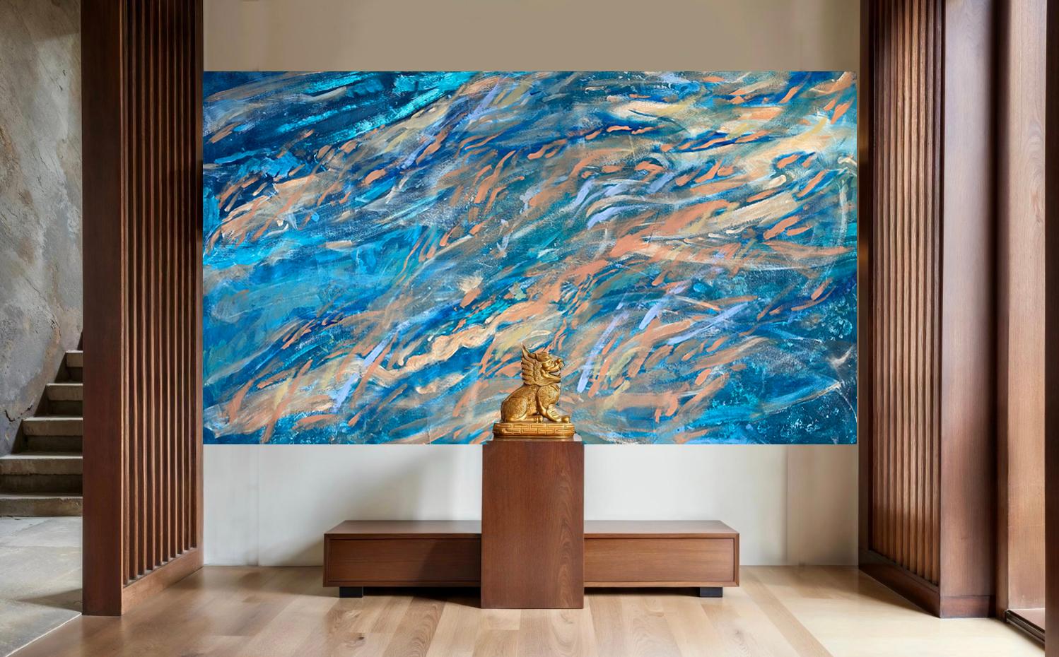 Katarina Joys Abstract Painting - sunrise Corals