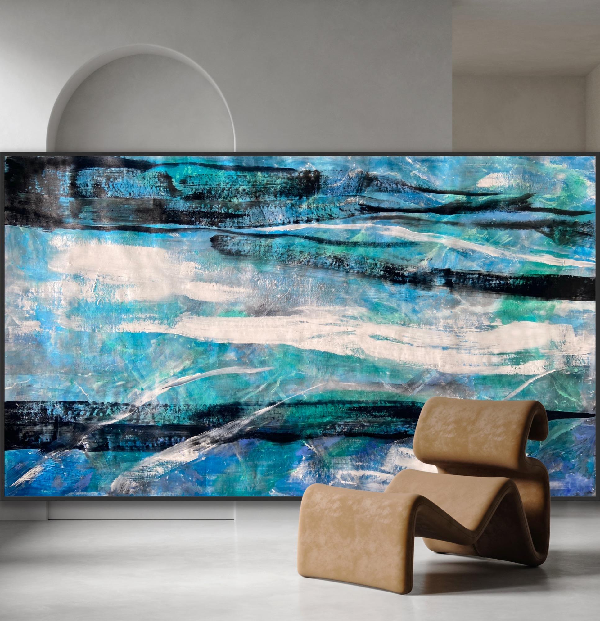 Sinfonía - Painting Expresionismo abstracto de Katarina Joys