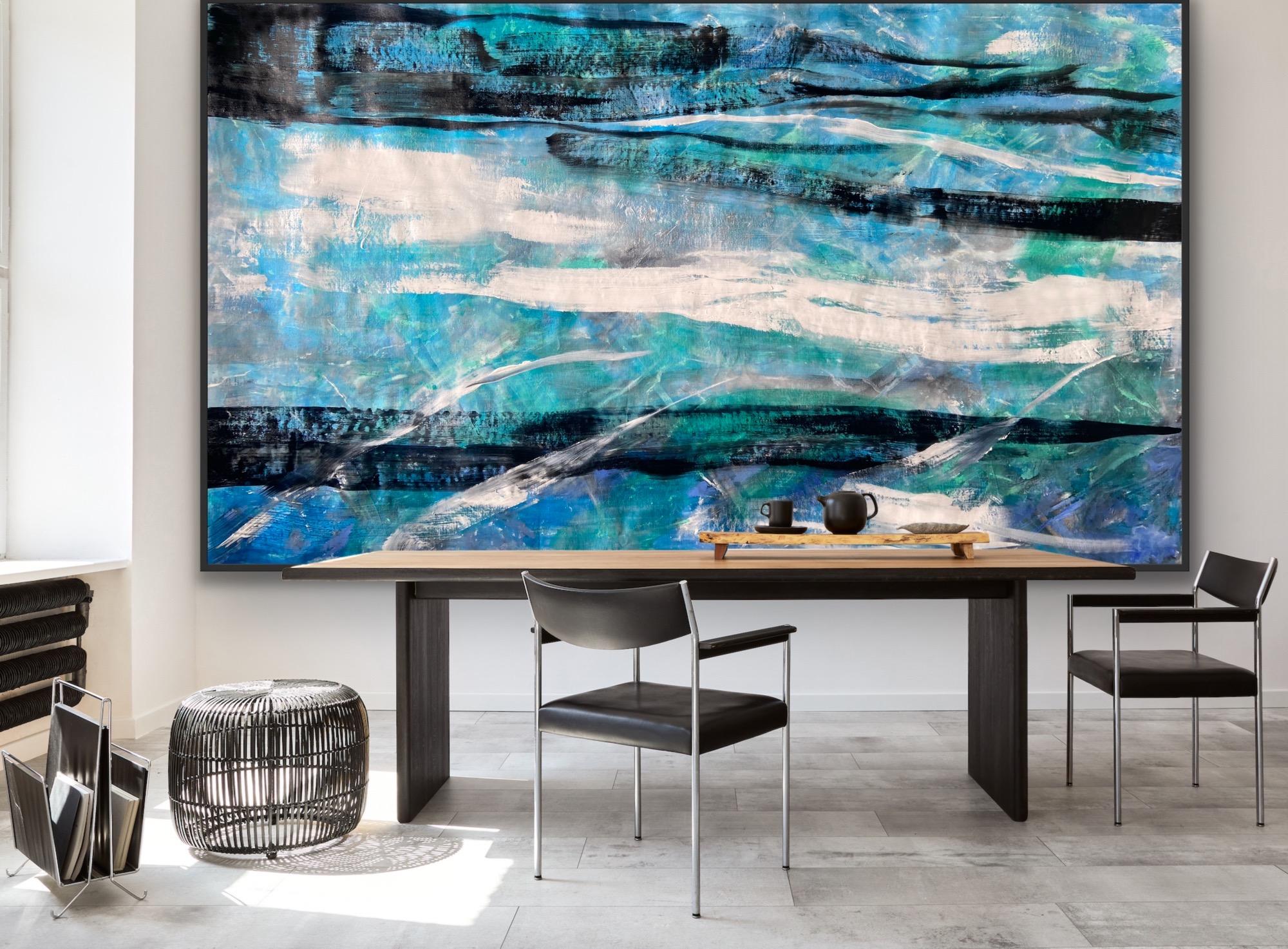 
Alle Steuern/Zollabgaben sind im vereinbarten Endpreis enthalten.

Titel: Meer, Himmel, du und ich.
105x170cm (110x175 cm in Originalgröße)
Originalgemälde auf Leinwand
handsigniert
Einzigartig

Der Artikel wird gerollt versandt.

