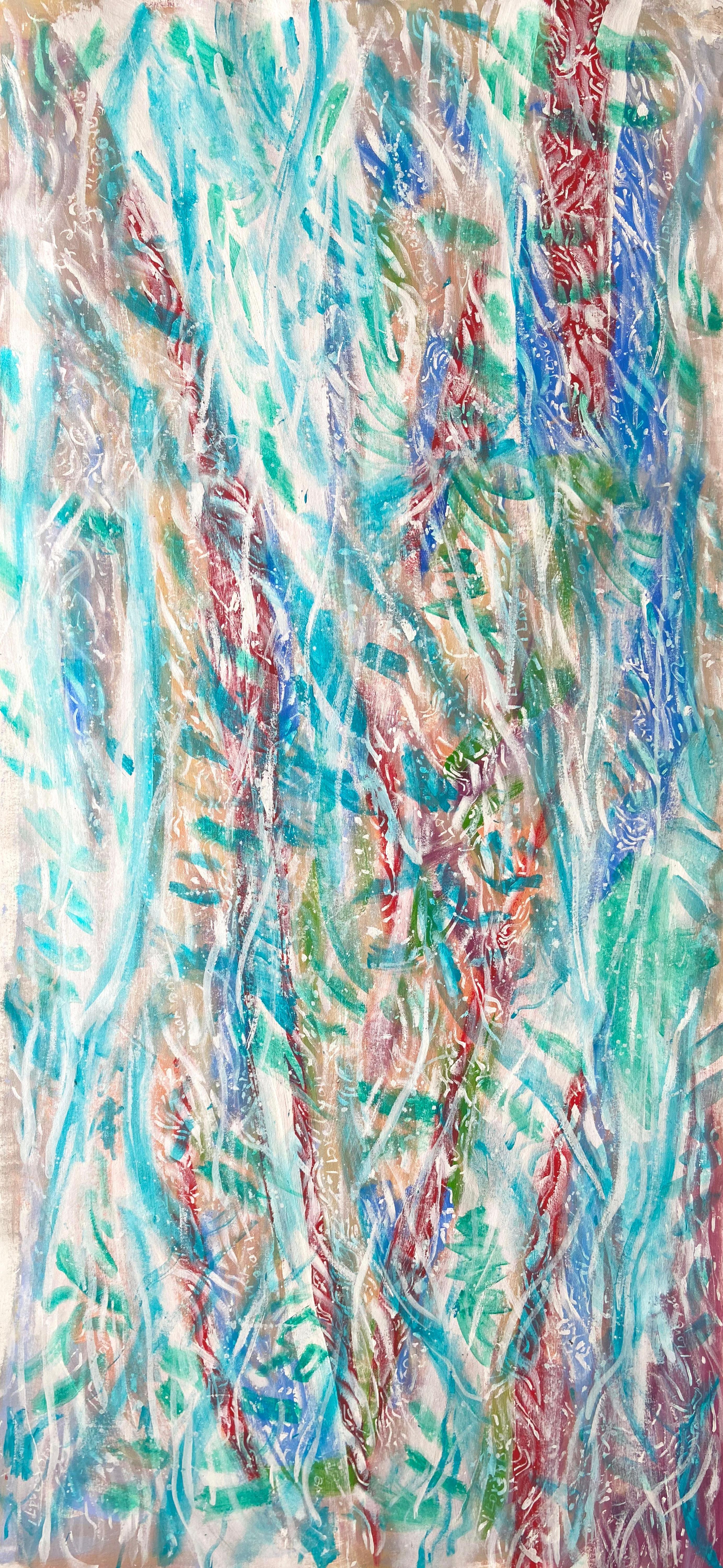 Landscape Painting de Katarina Joys - Flores de agua