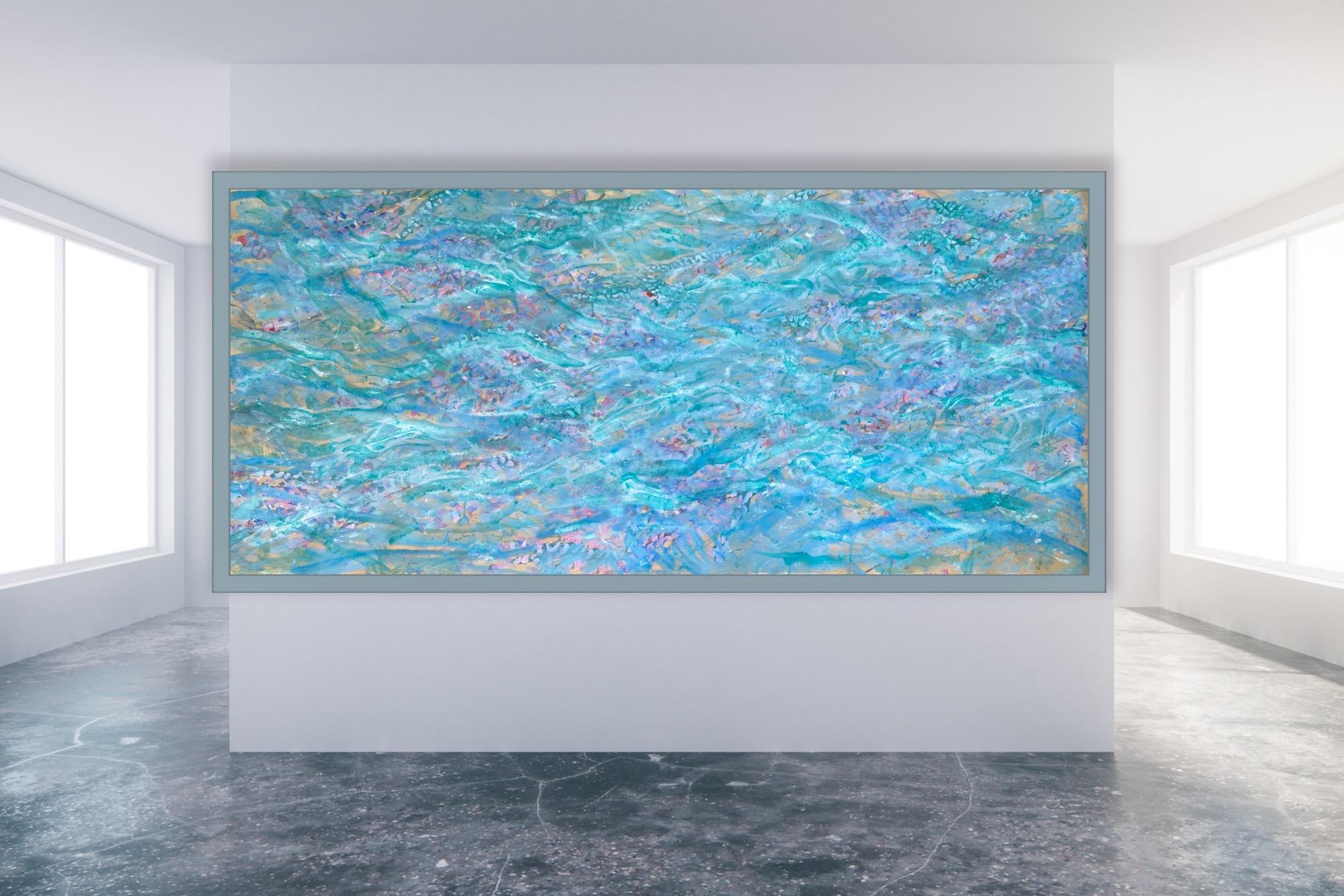 Fleurs d'eau - Painting de Katarina Joys
