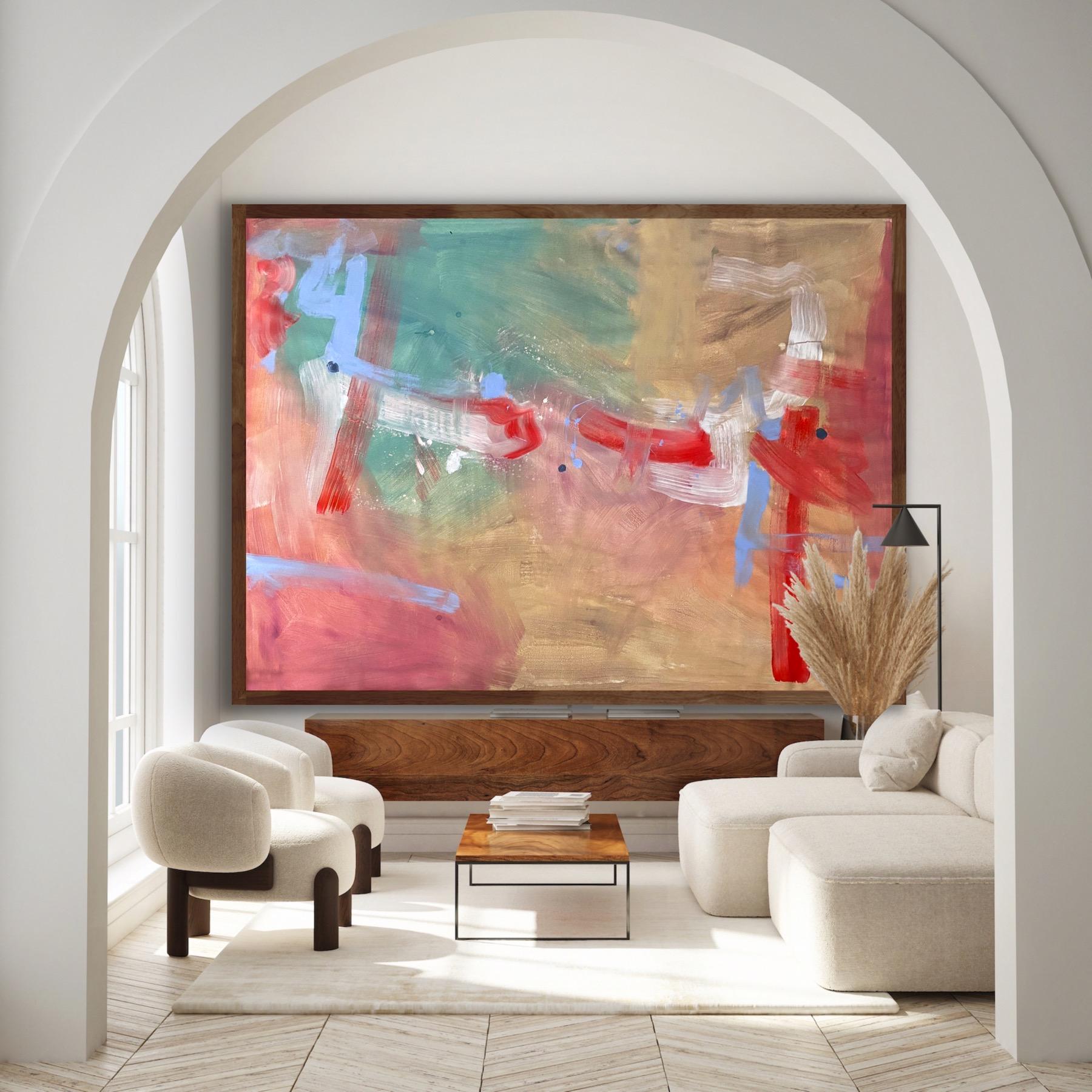 Youth - Abstract Impressionist Painting by Katarina Joys
