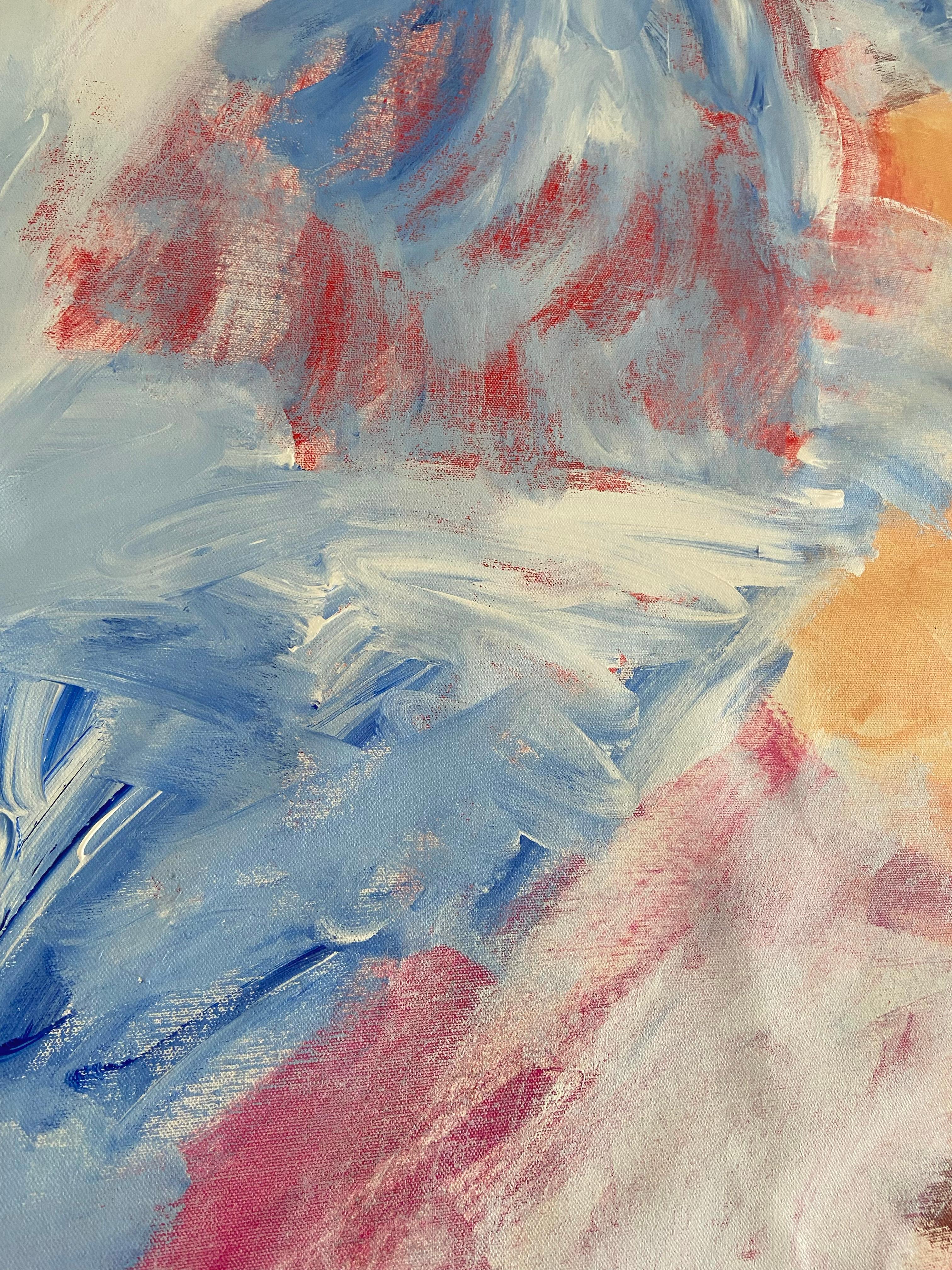 Whirls of fortune, diptych, abstract painting, landscape For Sale 5