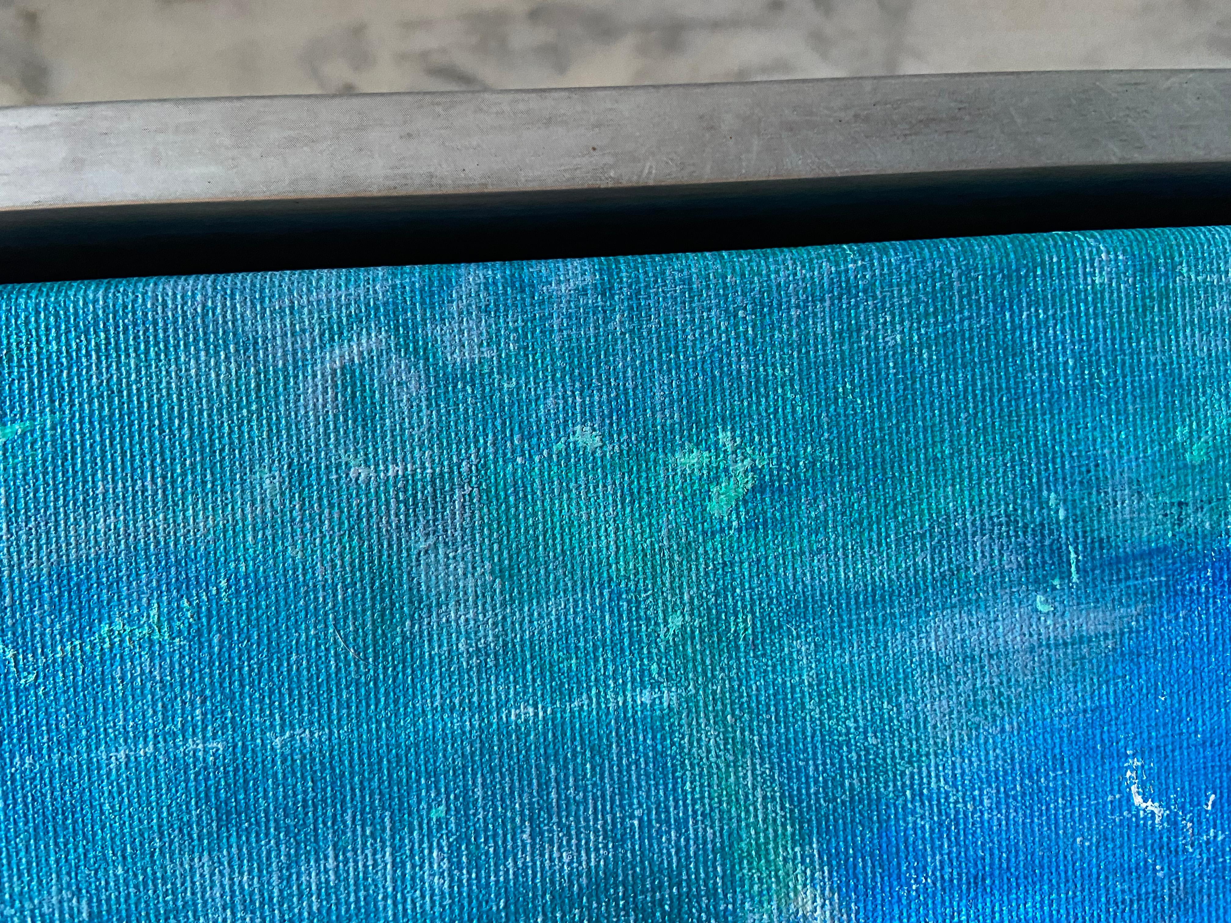 Yin and Yang, abstract painting, black and white, abstract expessionism For Sale 11