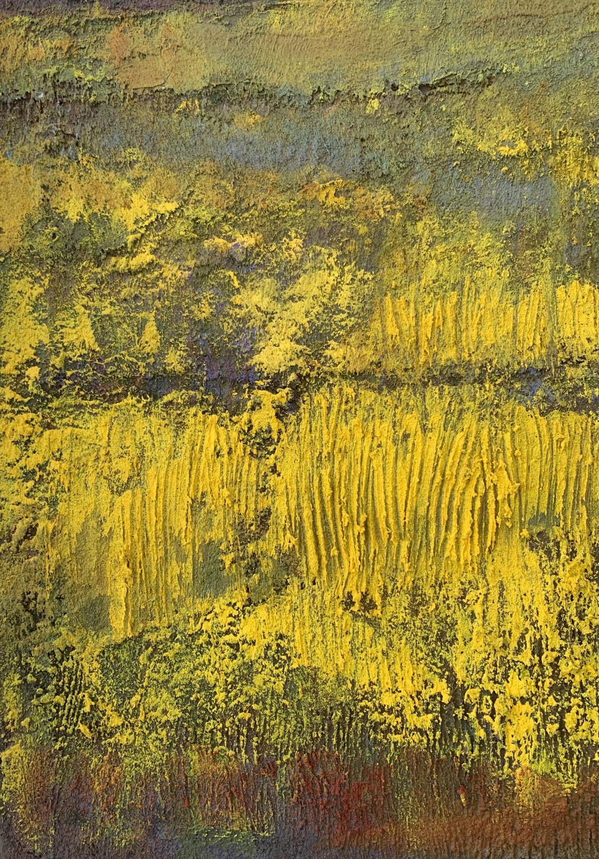 Oblęgorek III. Zeitgenössische Landschaftsmalerei, Textur, polnische Kunst im Angebot 2