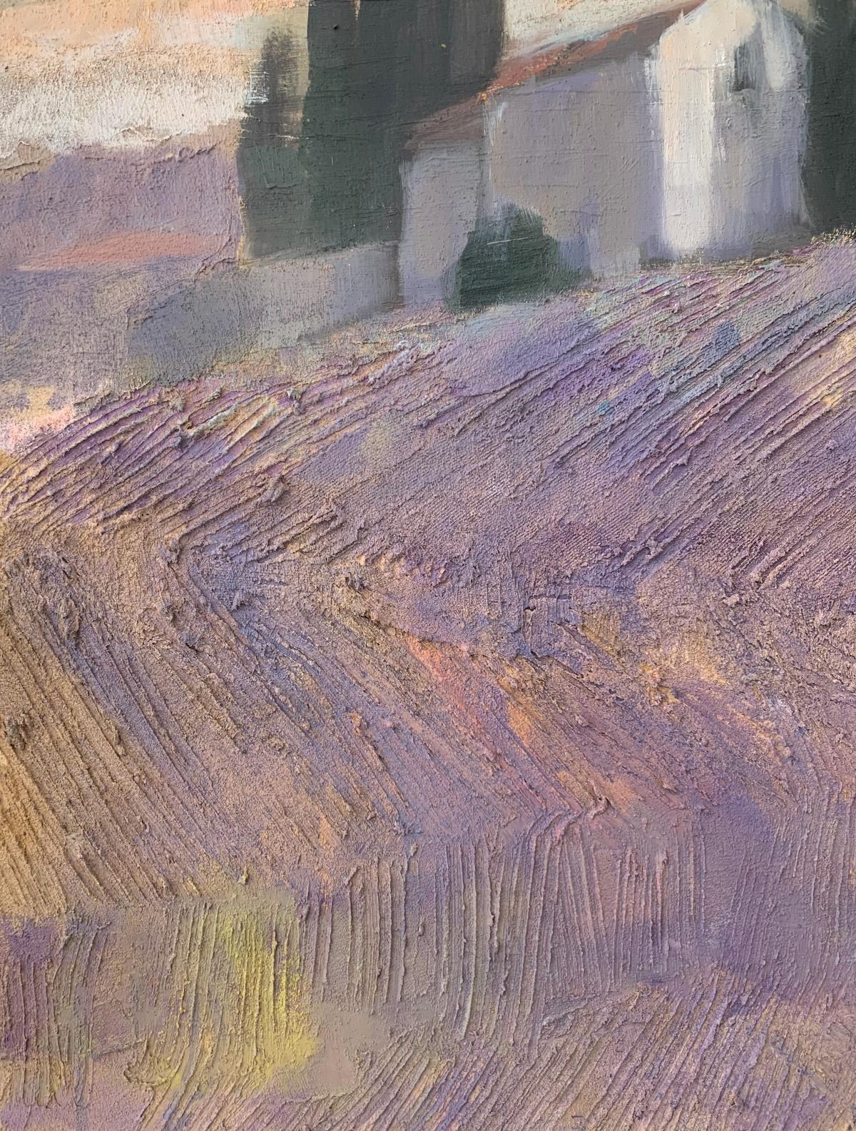 Die Toskana. Zeitgenössische Landschaftsmalerei, Textur, polnische Kunst im Angebot 1