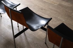 Katavolos, Kelley Y Littell Sillas T Para ICF De Padova, Italia 1952 Juego De 4