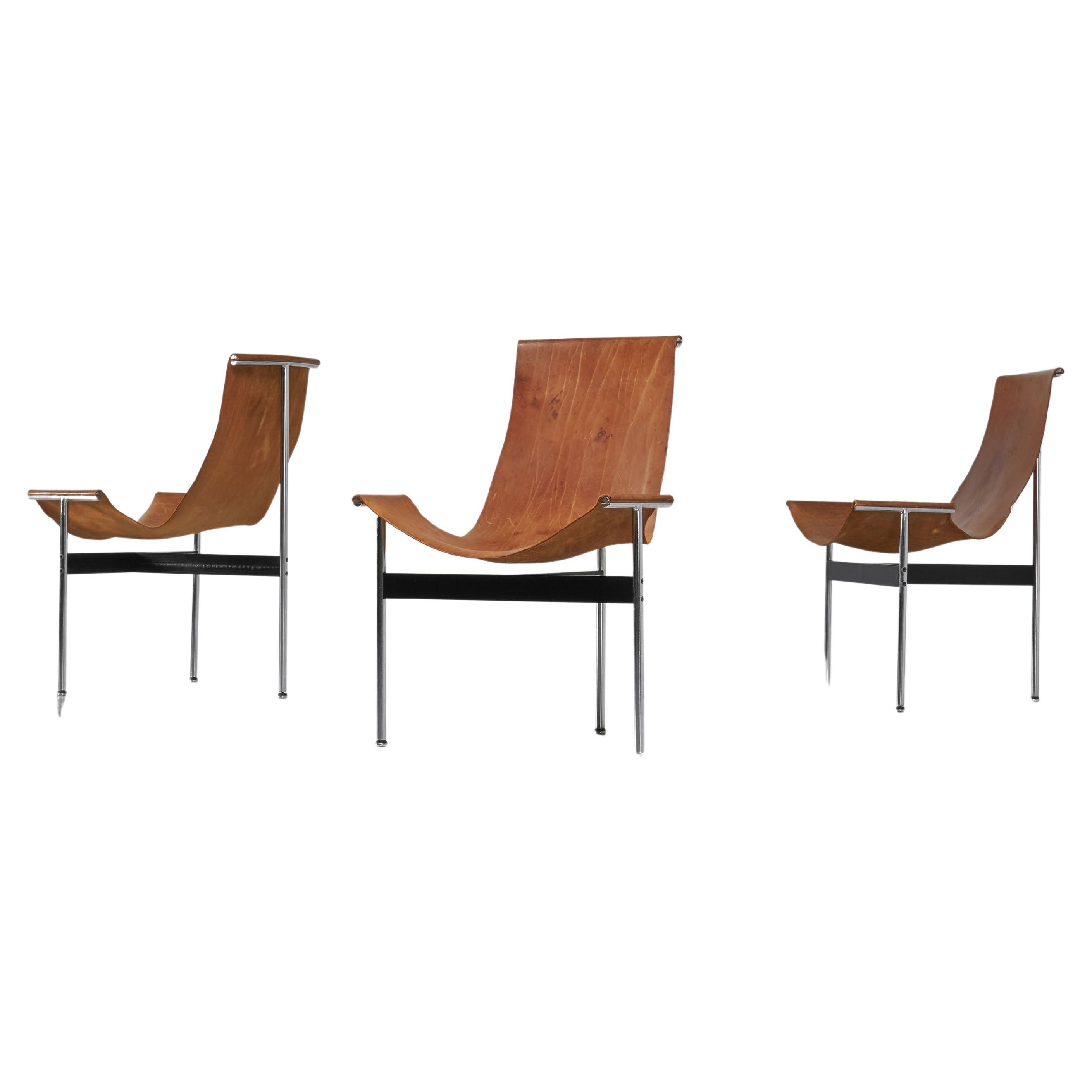 Katavolos, Kelley and Littell T-chairs ICF de Padova Italy 1952 For Sale