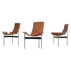 Retro Katavolos, Kelley and Littell T-chairs ICF de Padova Italy 1952