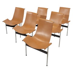 Katavolos, Kelley and Littell T-Chairs ICF de Padova set of 6 chairs