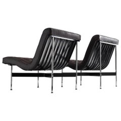 Katavolos Littell and Kelley Pair of 'New York' Lounge Chairs