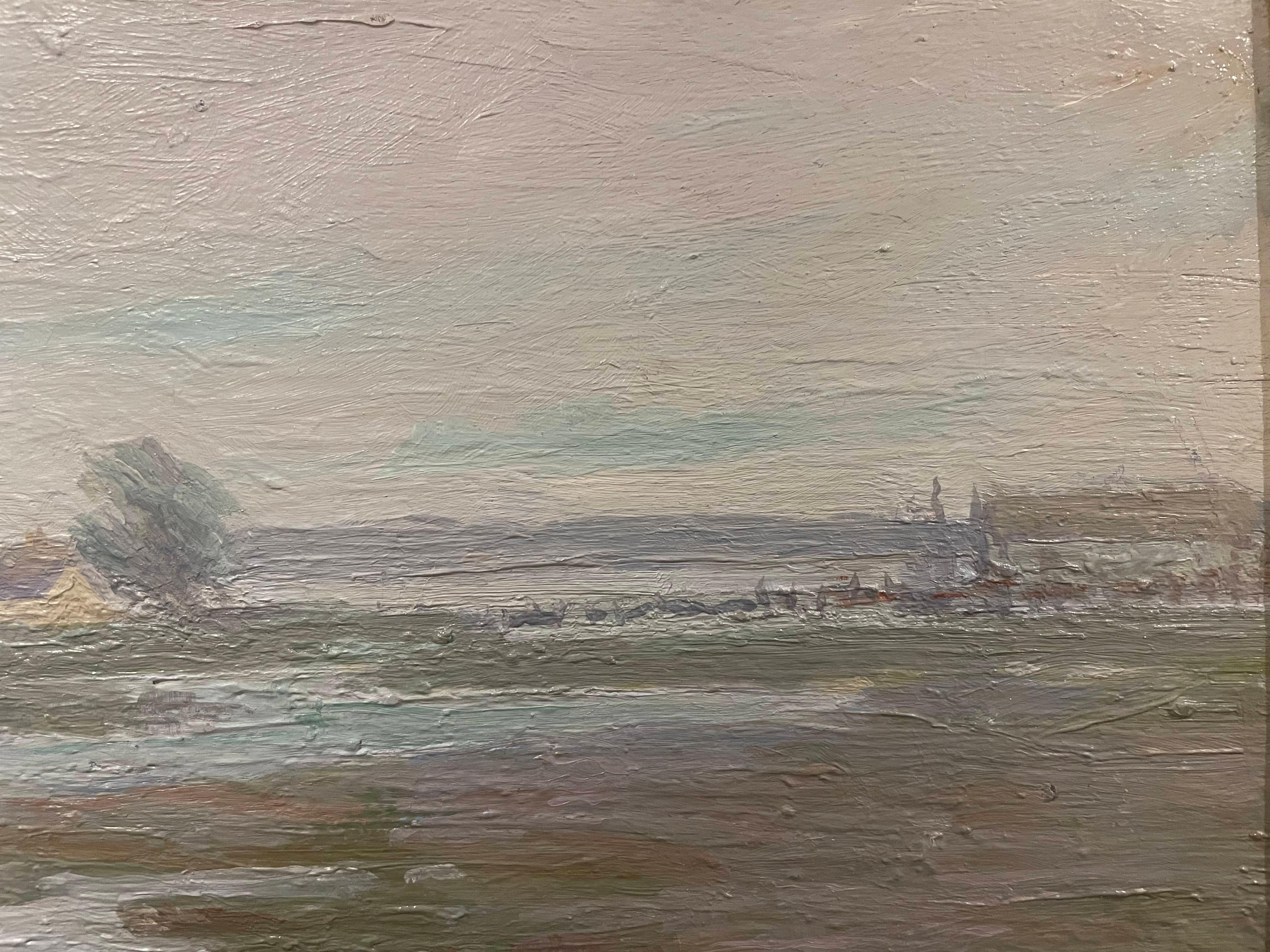 Saltmarshes, Cape Cod-Landschaft, Cape Cod-Landschaft, New Yorker weibliche Künstlerin, frühes 20. Jahrhundert im Angebot 7